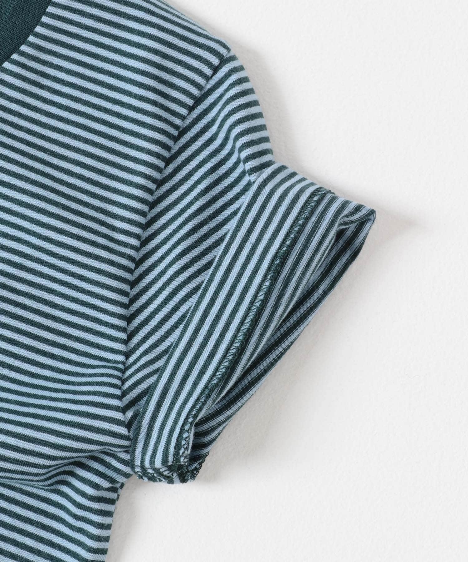 DANTON　KIDS T/C INNER T-SHIRTS(KIDS) GREEN/SAX 115