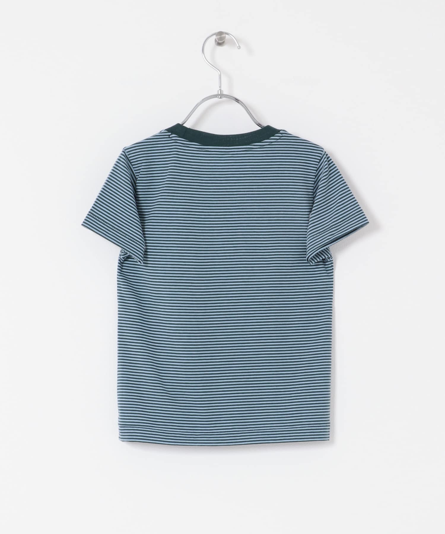 DANTON　KIDS T/C INNER T-SHIRTS(KIDS) GREEN/SAX 115