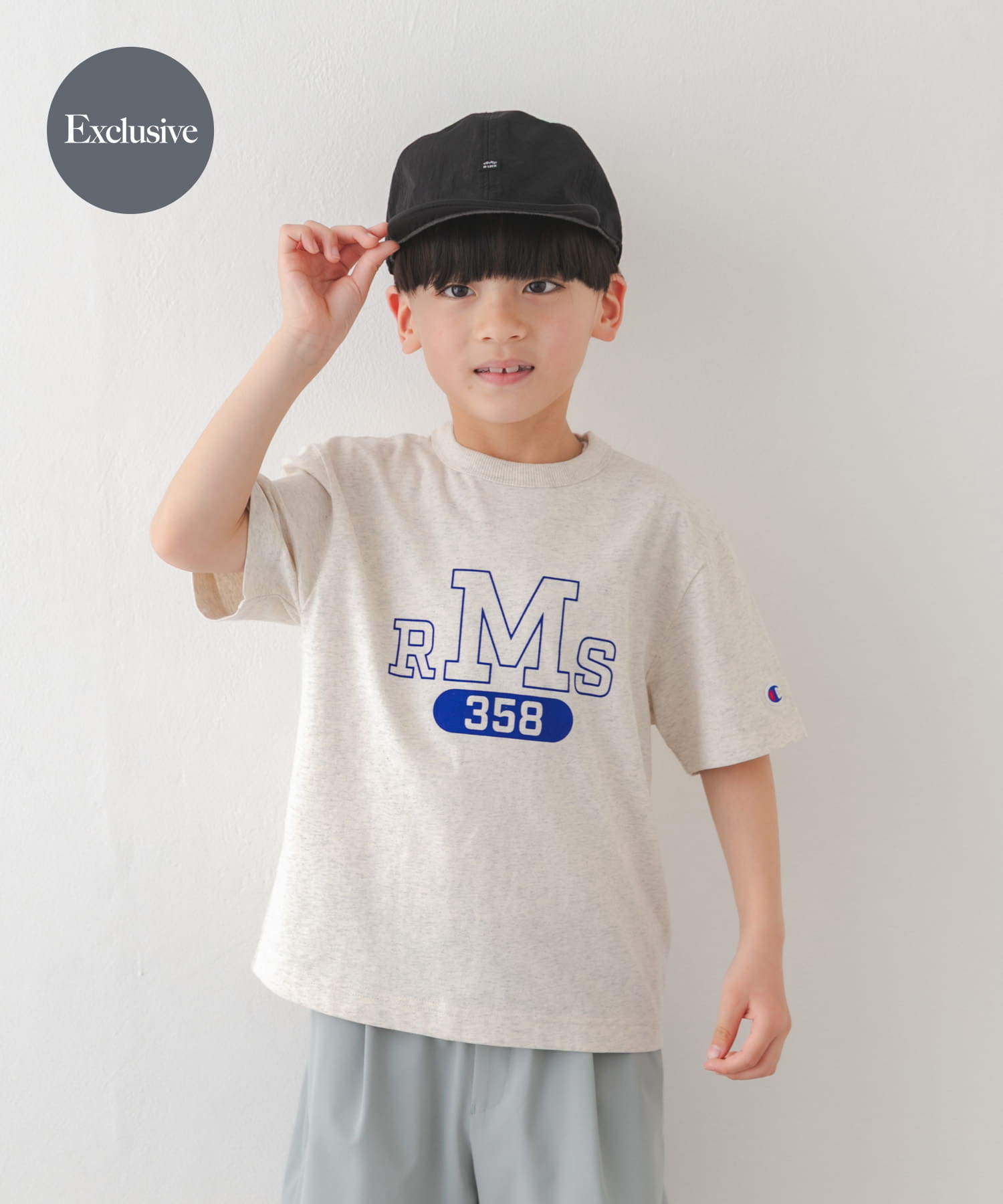 『別注』CHAMPION×DOORS　RMS Tシャツ(KIDS)