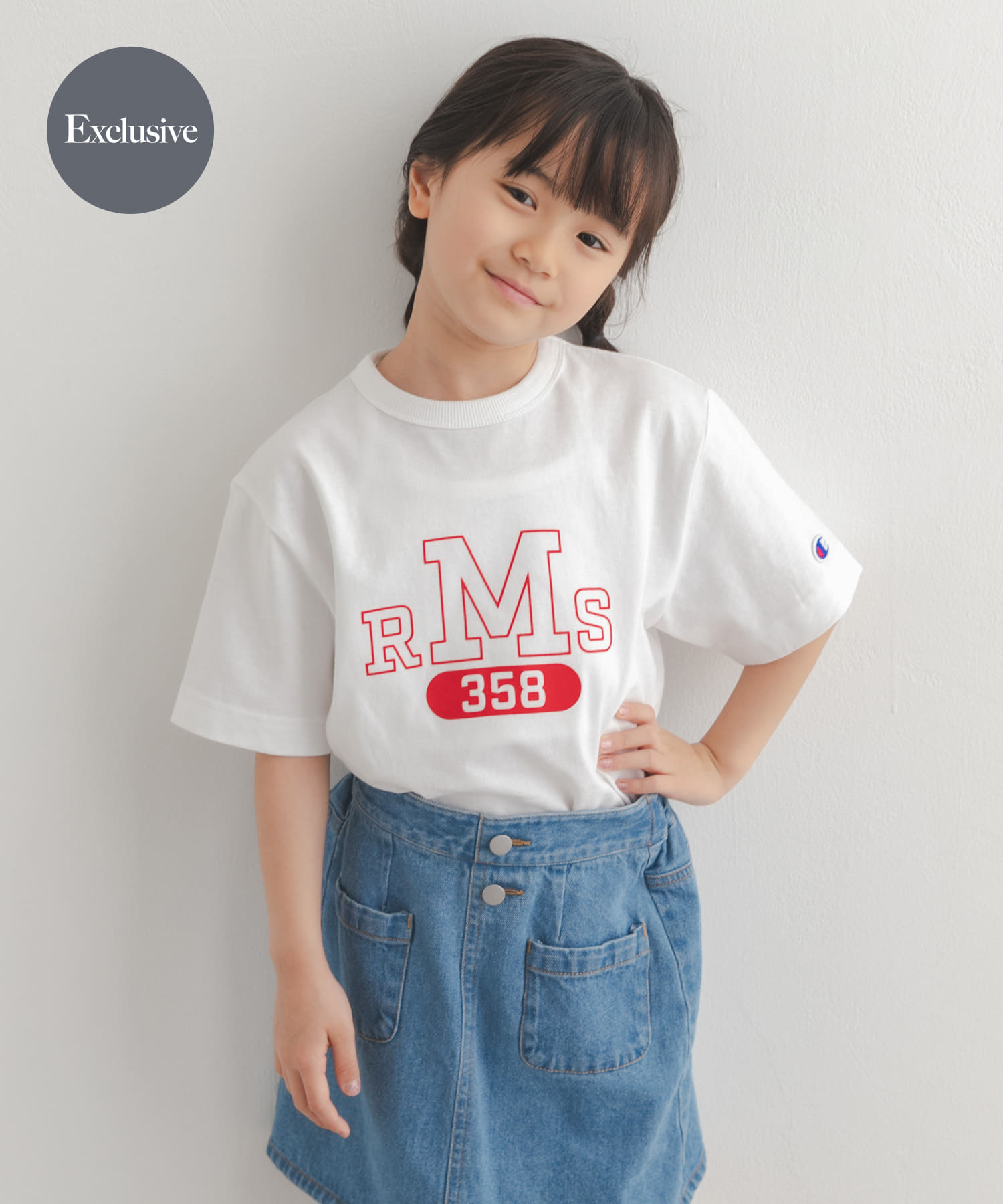 『別注』CHAMPION×DOORS　RMS Tシャツ(KIDS)