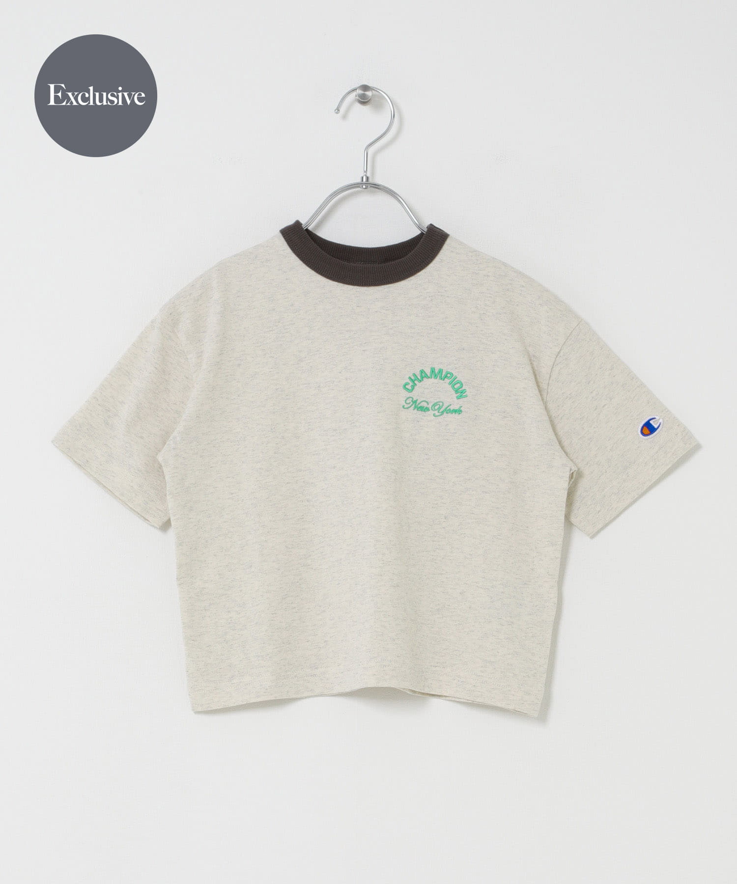 『別注』CHAMPION×DOORS　リンガー刺繍ロゴTシャツ(KIDS)