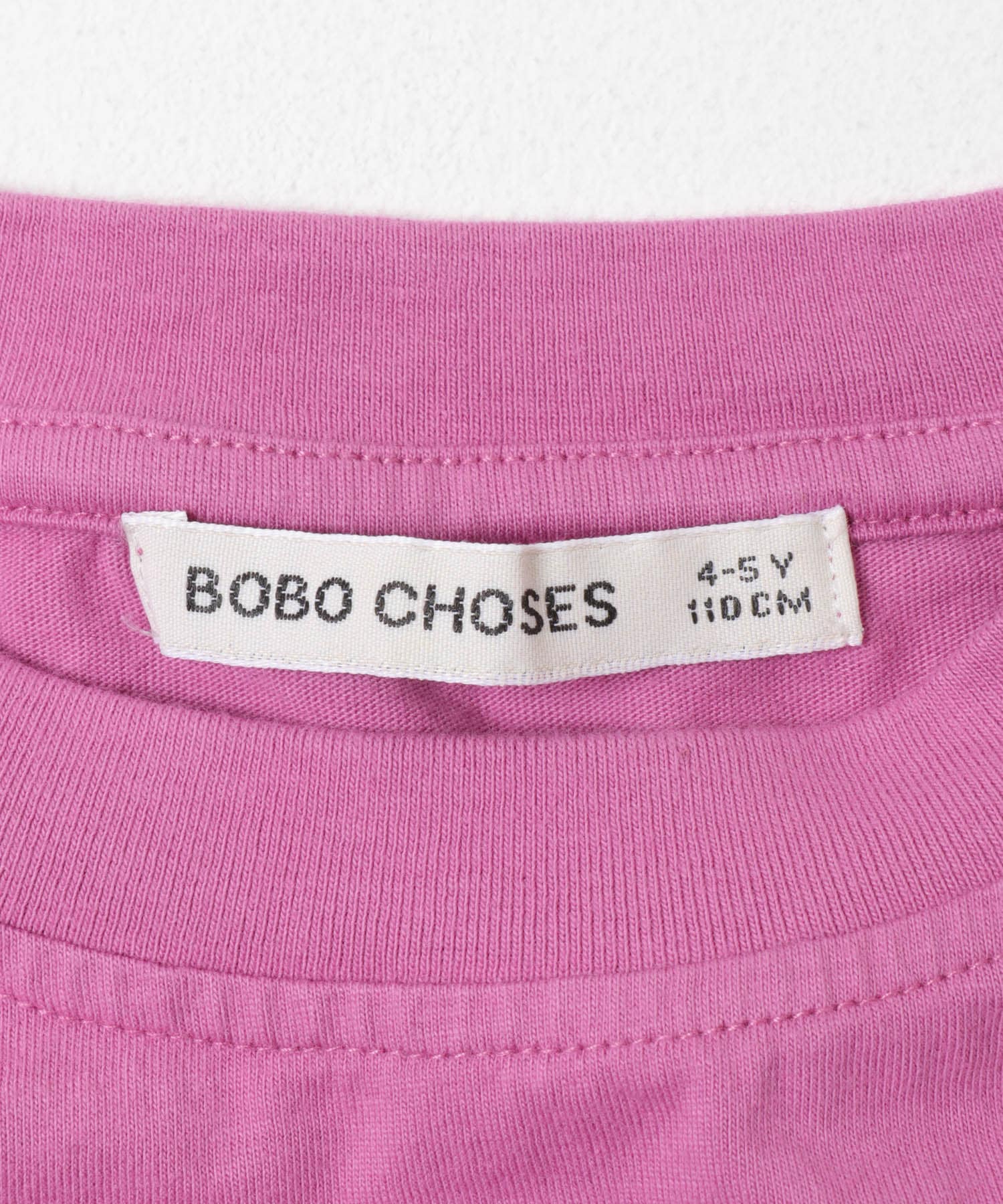 BOBO CHOSES　SPRING LETTERS T-SHIRTS(KIDS) PURPLE 4-5y