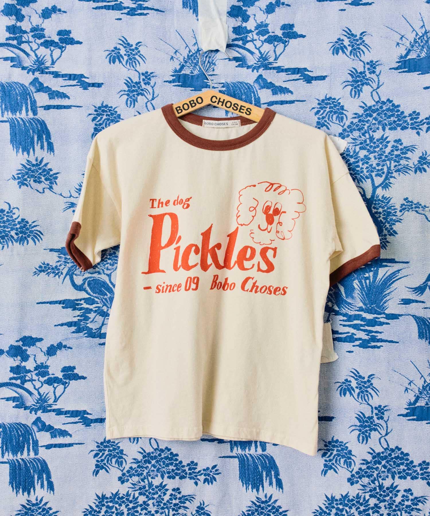 BOBO CHOSES　PICLES THE DOG T-SHIRTS(KIDS)