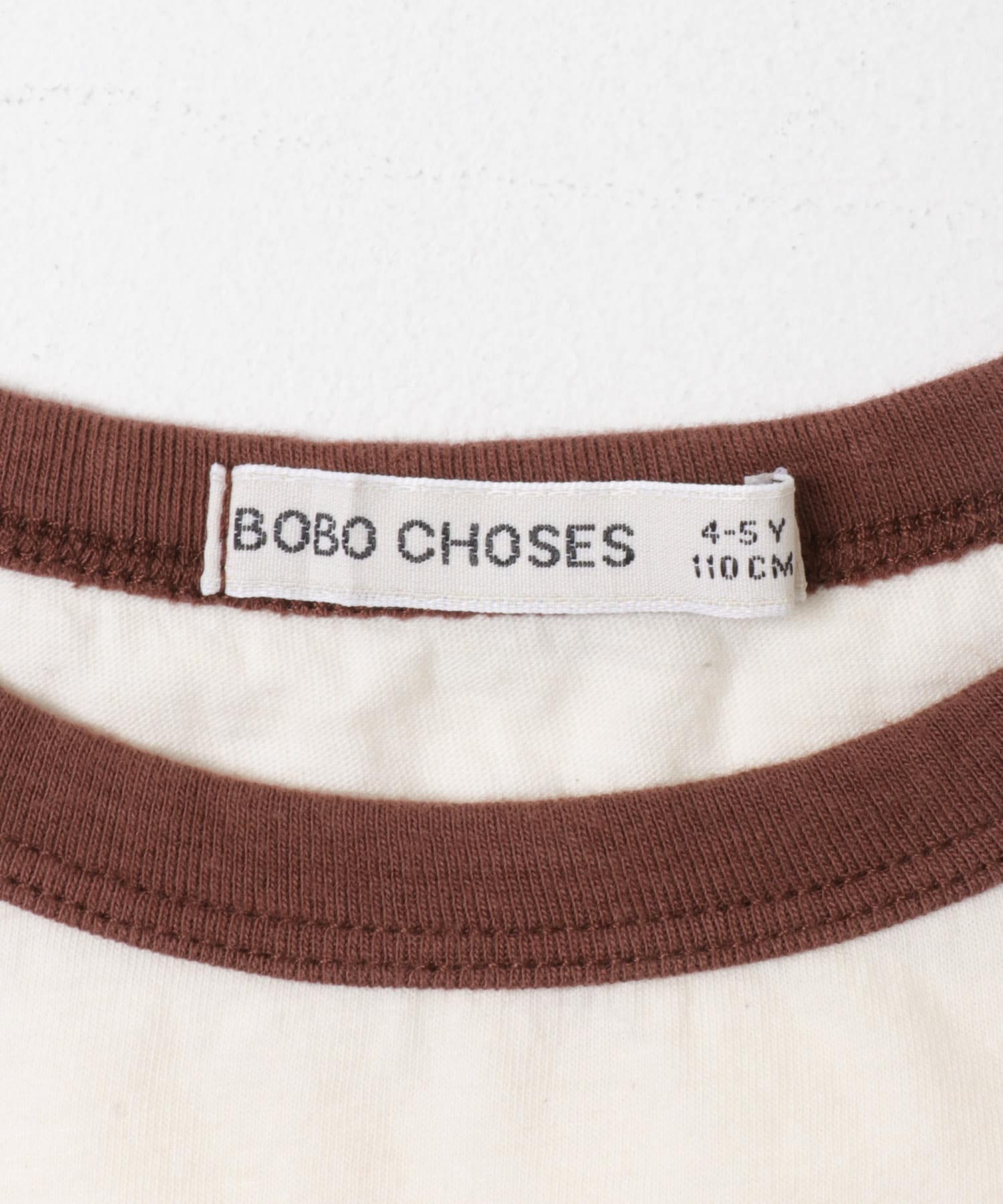 BOBO CHOSES　PICLES THE DOG T-SHIRTS(KIDS) OFF WHITE 4-5y