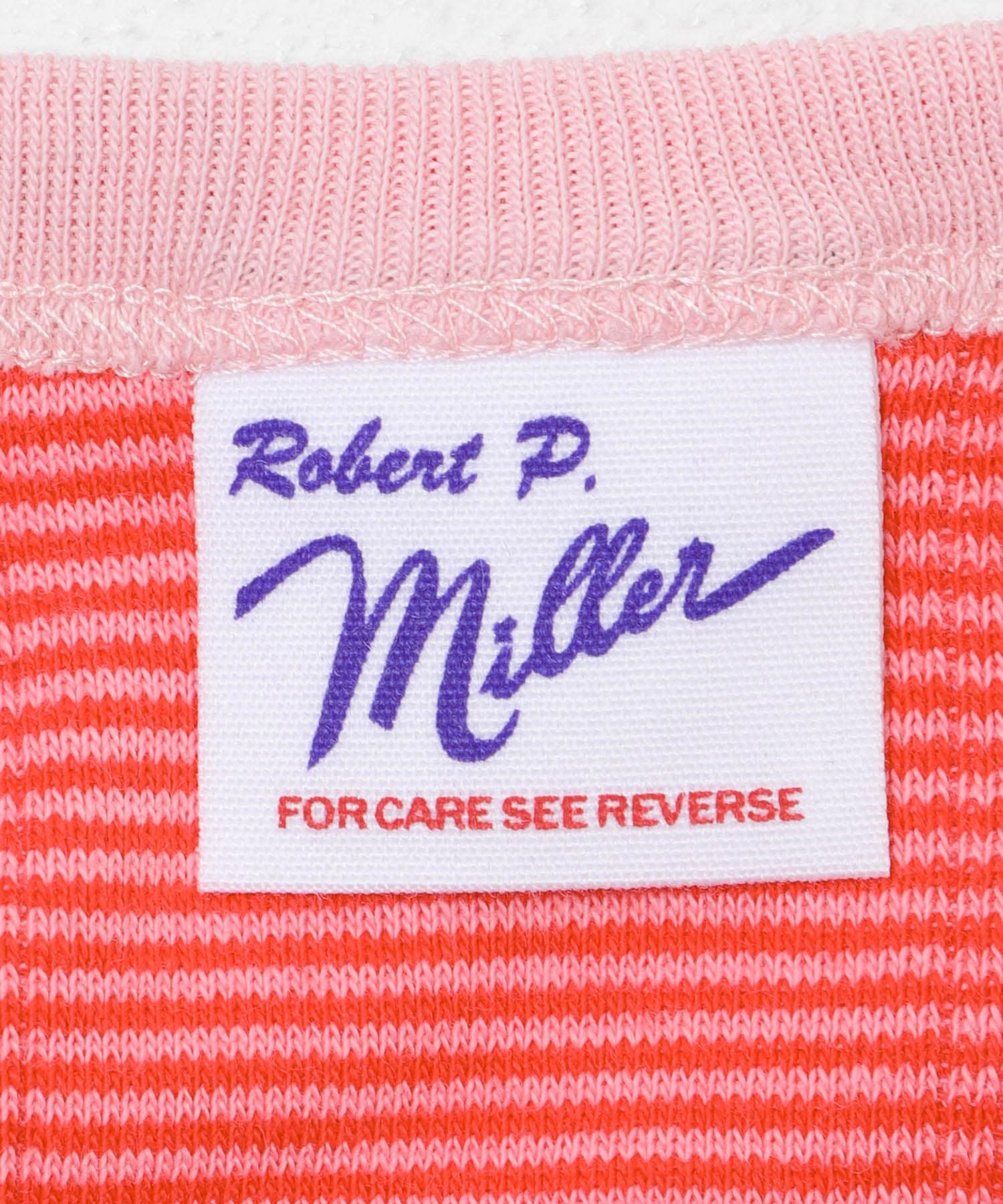 『別注』Robert P Miller×DOORS　MILLERボーダータンクトップ 126CHERRY 110