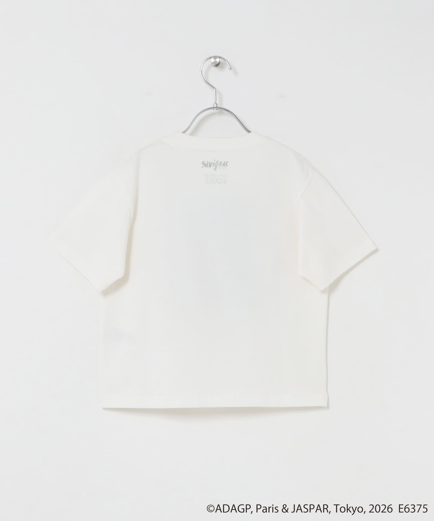 『別注』Savignac×DOORS　プリントTシャツ(KIDS) WHITE2 105(100-110)
