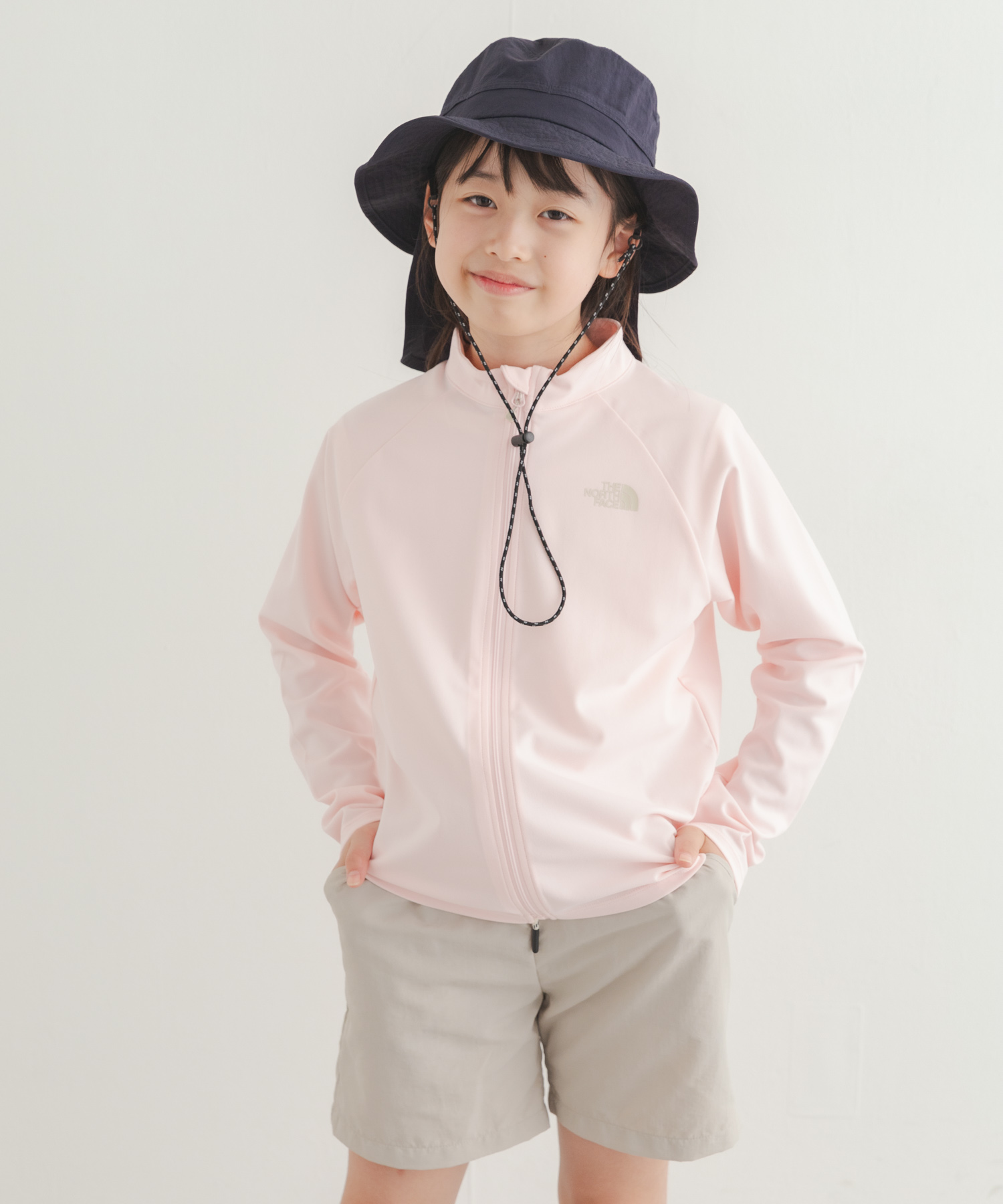 THE NORTH FACE　LONG-SLEEVE SUNSHADE FULL ZIPJACKET(KIDS)