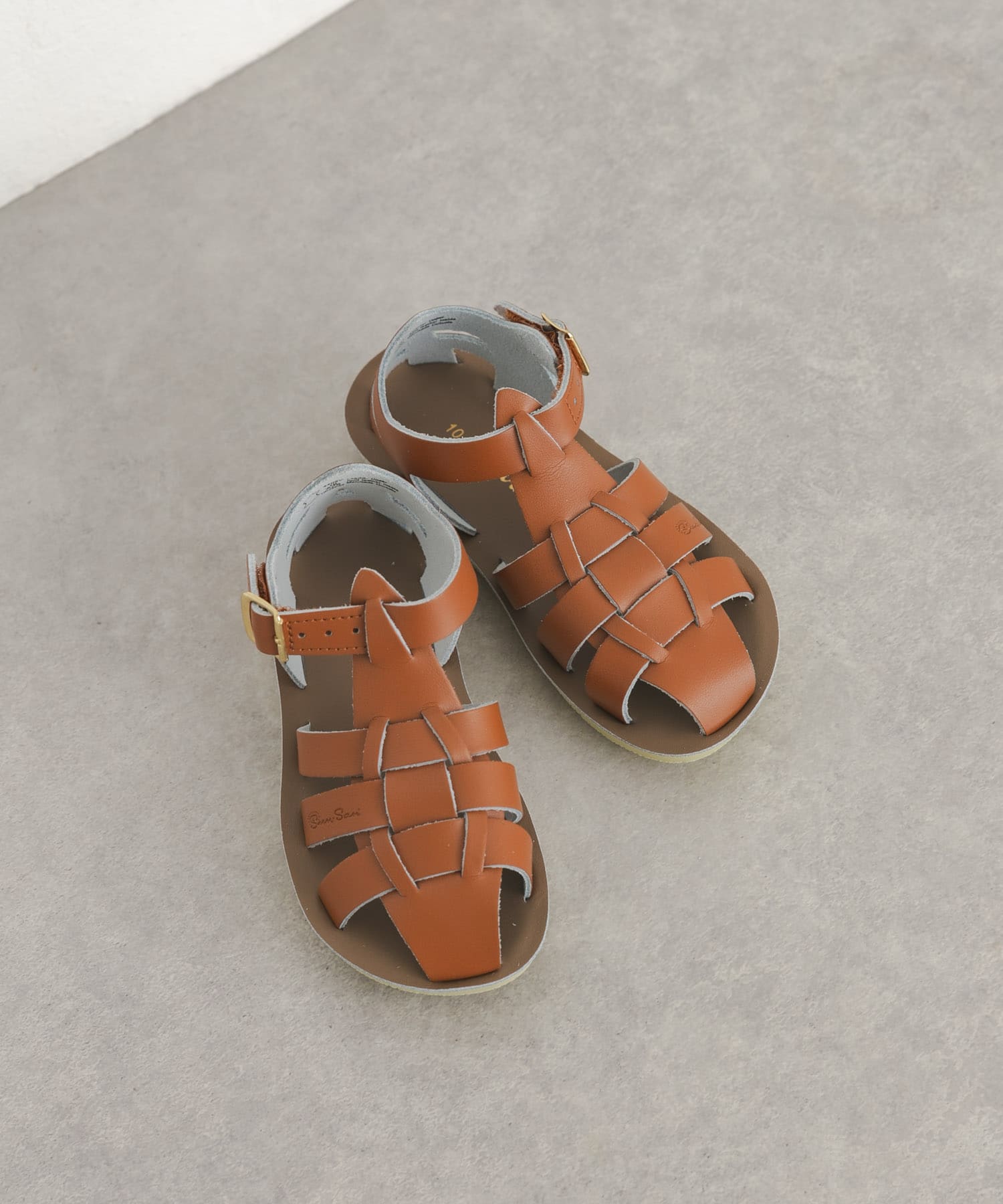 Salt Water Sandals SS SHARK(KIDS)(17 Tan): キッズ｜URBAN RESEARCH