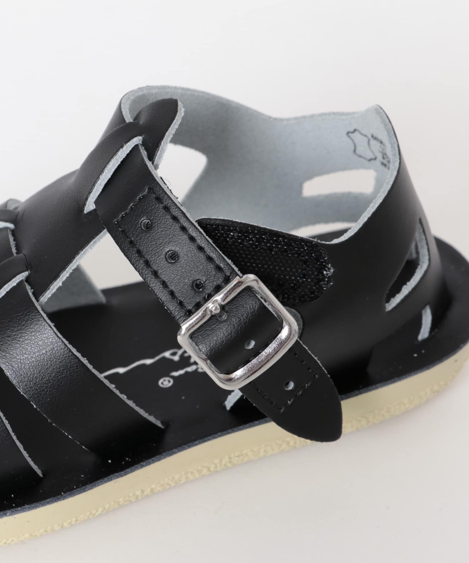 Salt Water Sandals　SS SHARK(KIDS) Black 17