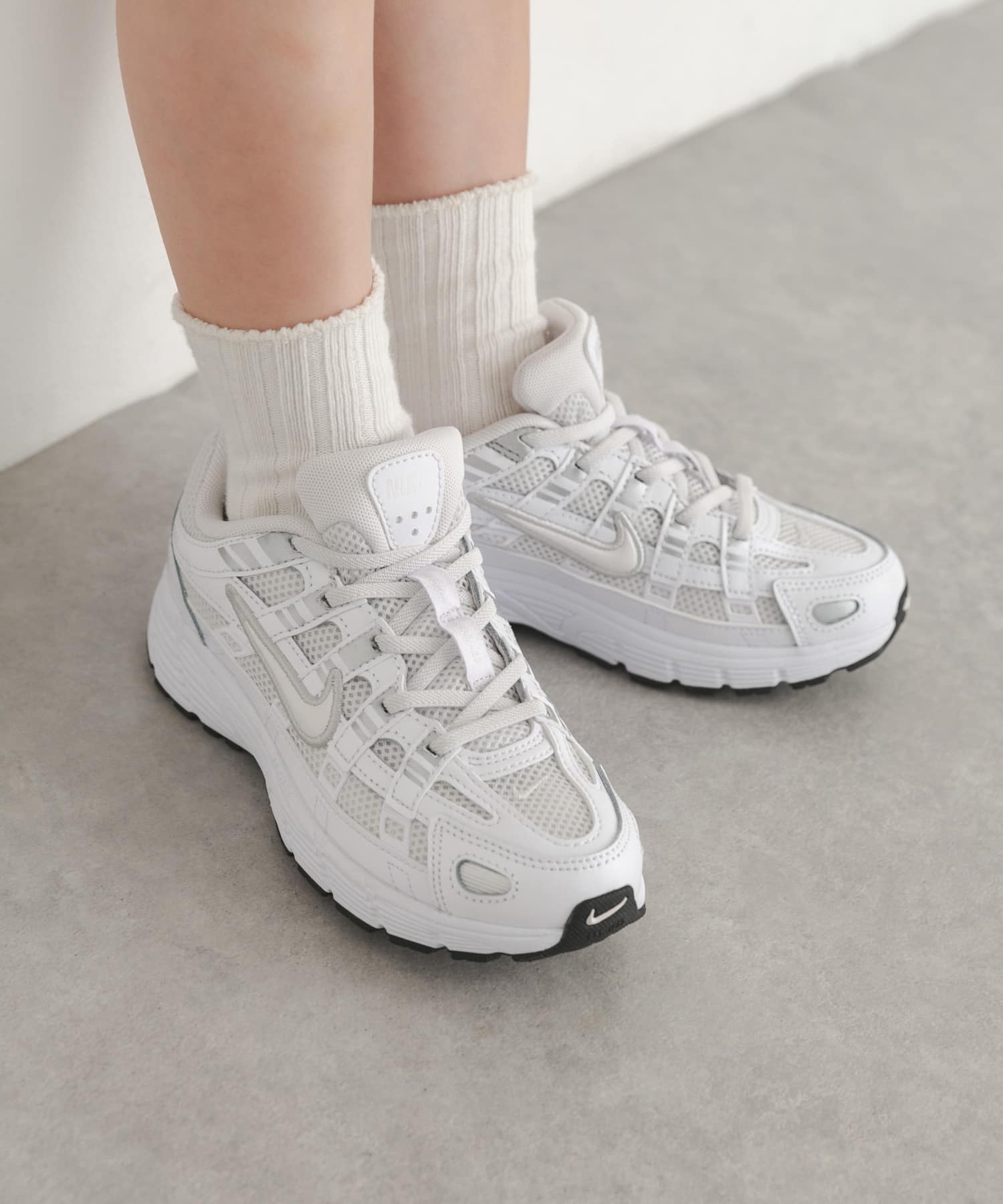 NIKE　P-6000 PS(KIDS) WHITE 19