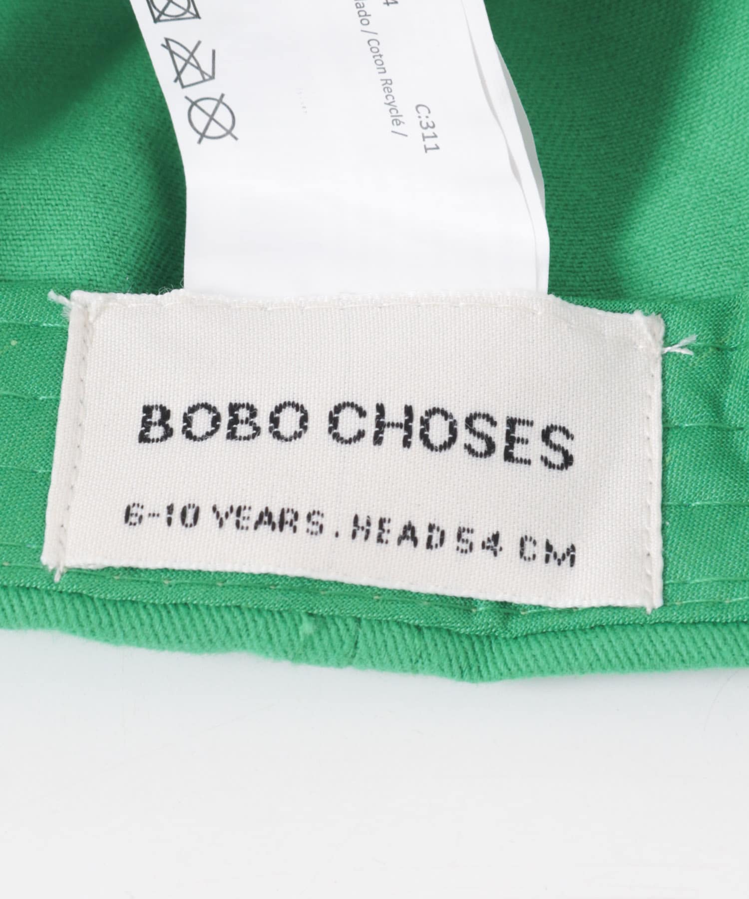 BOBO CHOSES　MR PICKLES PATCH CAP(KIDS) GREEN One