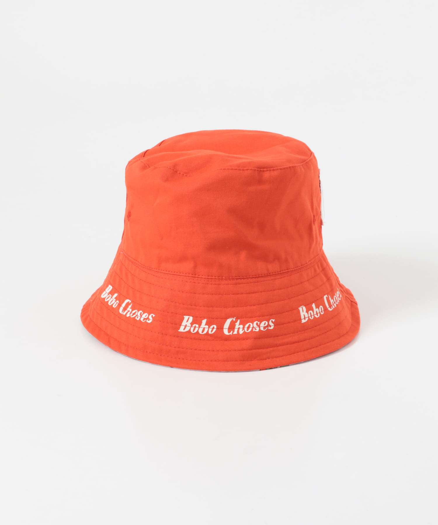 BOBO CHOSES　TOMATOES REVERSIBLE HAT(KIDS) ORANGE One