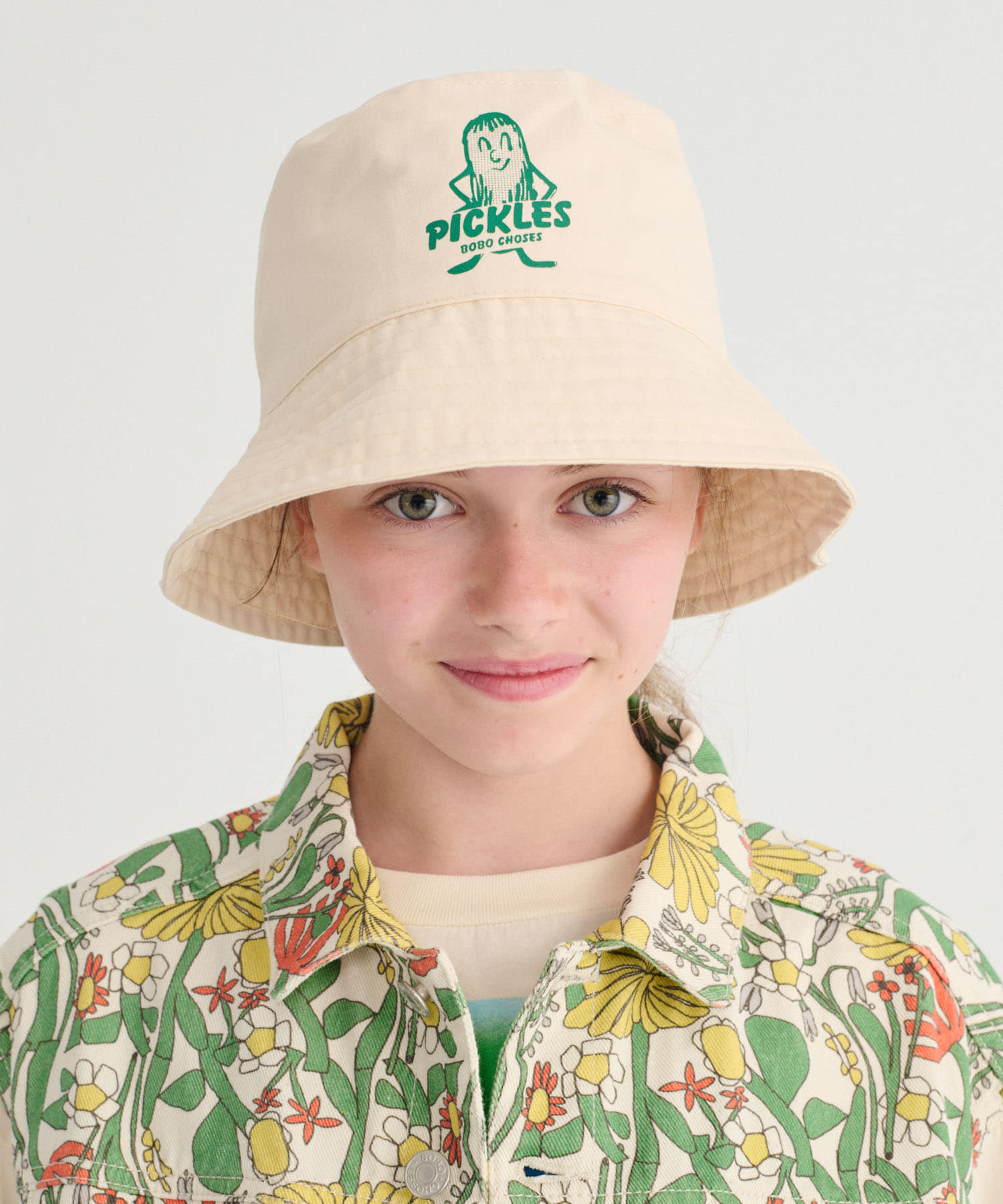 BOBO CHOSES　PICKLES REVERSIBLE HAT(KIDS)