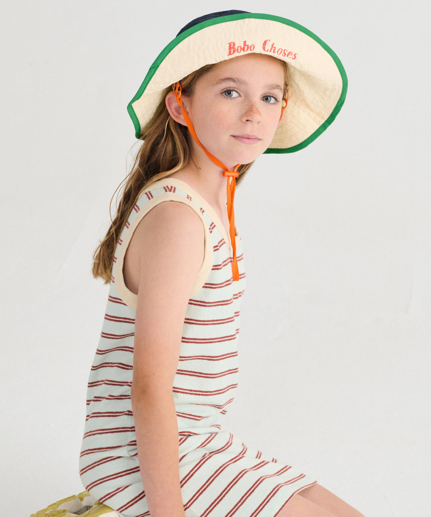 BOBO CHOSES　BOBO CHOSES BUCKET HAT(KIDS) NAVY One