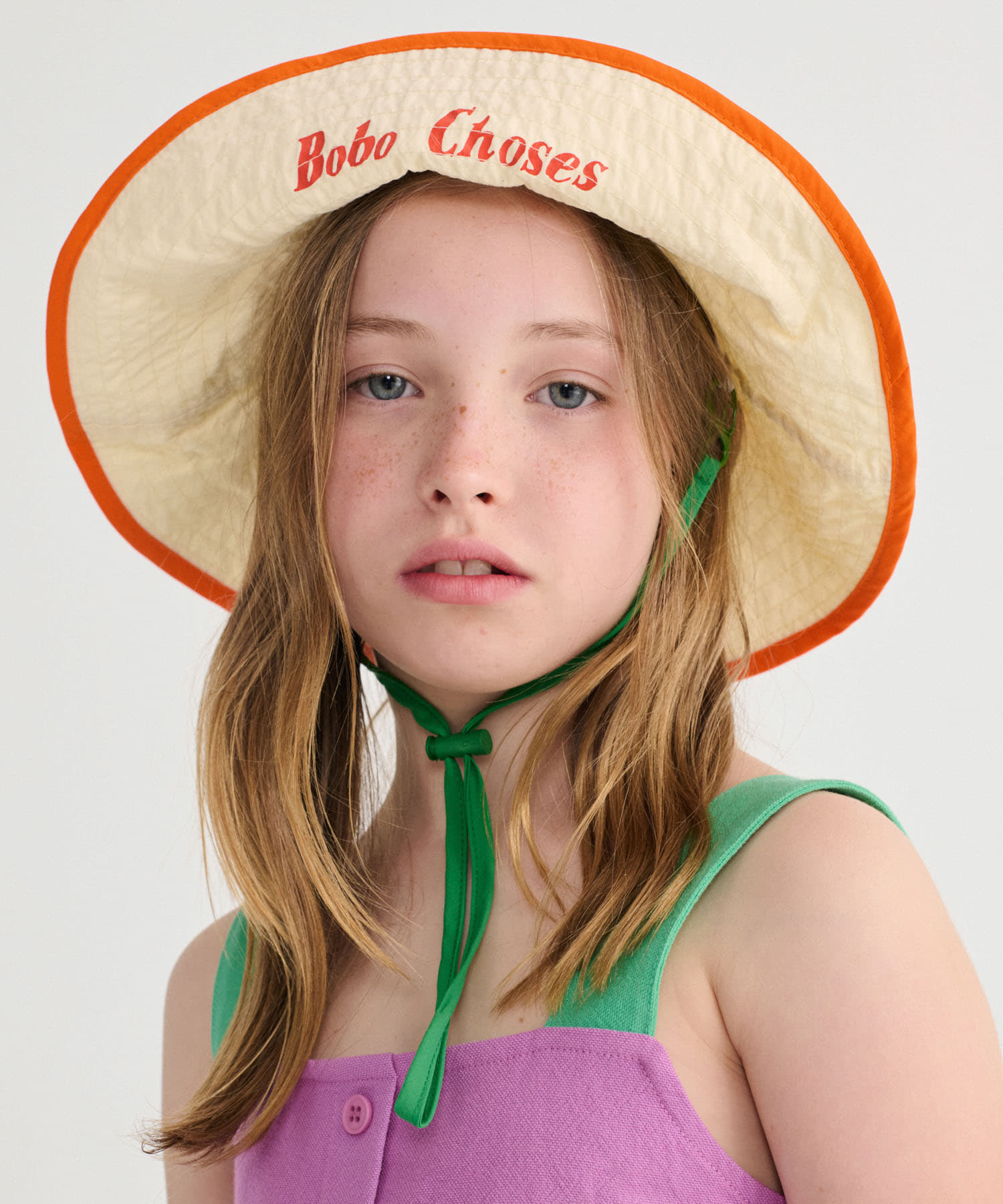 BOBO CHOSES BOBO CHOSES BUCKET HAT(KIDS)(One PINK): キッズ｜URBAN