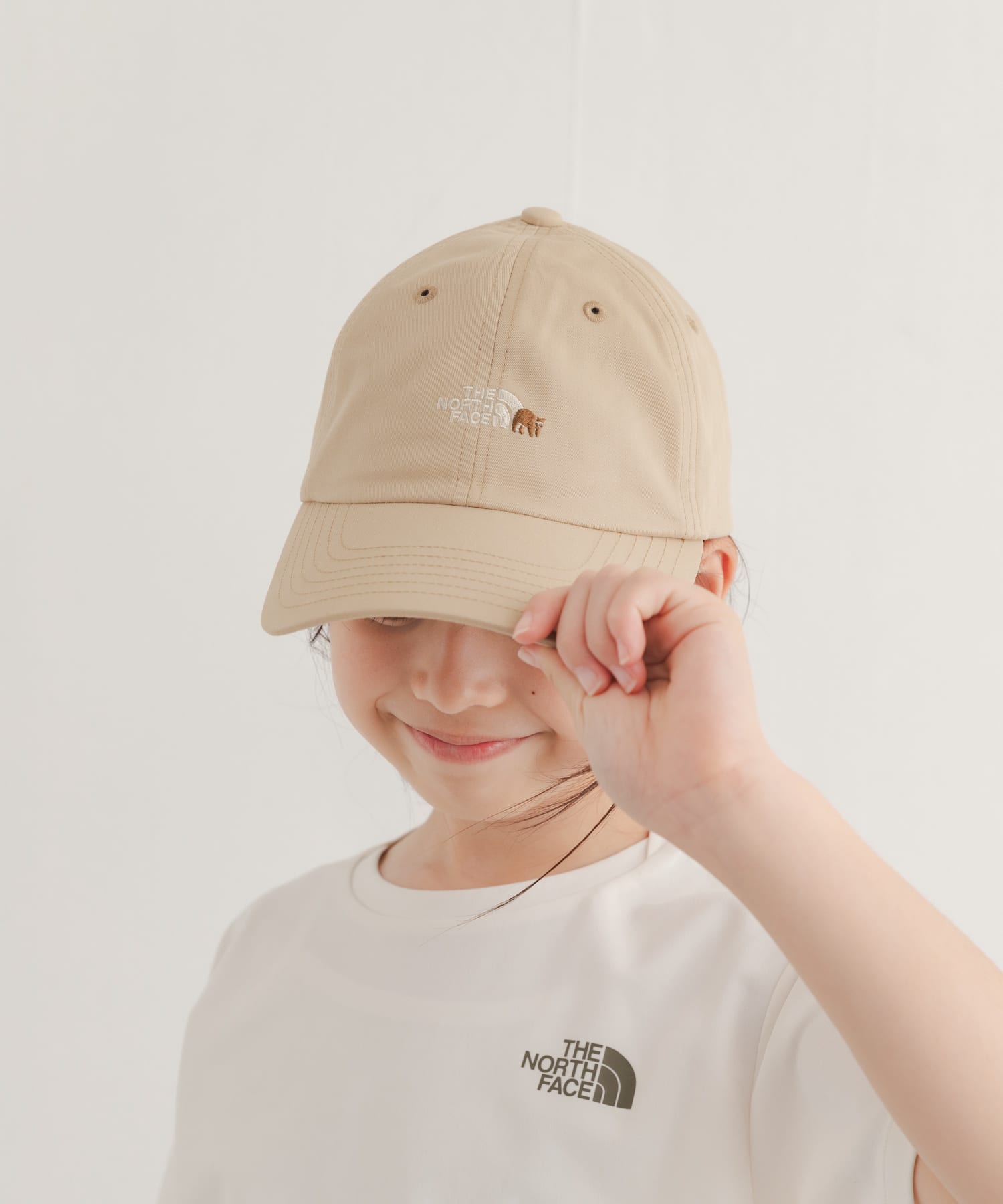 THE NORTH FACE　KIDS SMALL LOGO CAP(KIDS)
