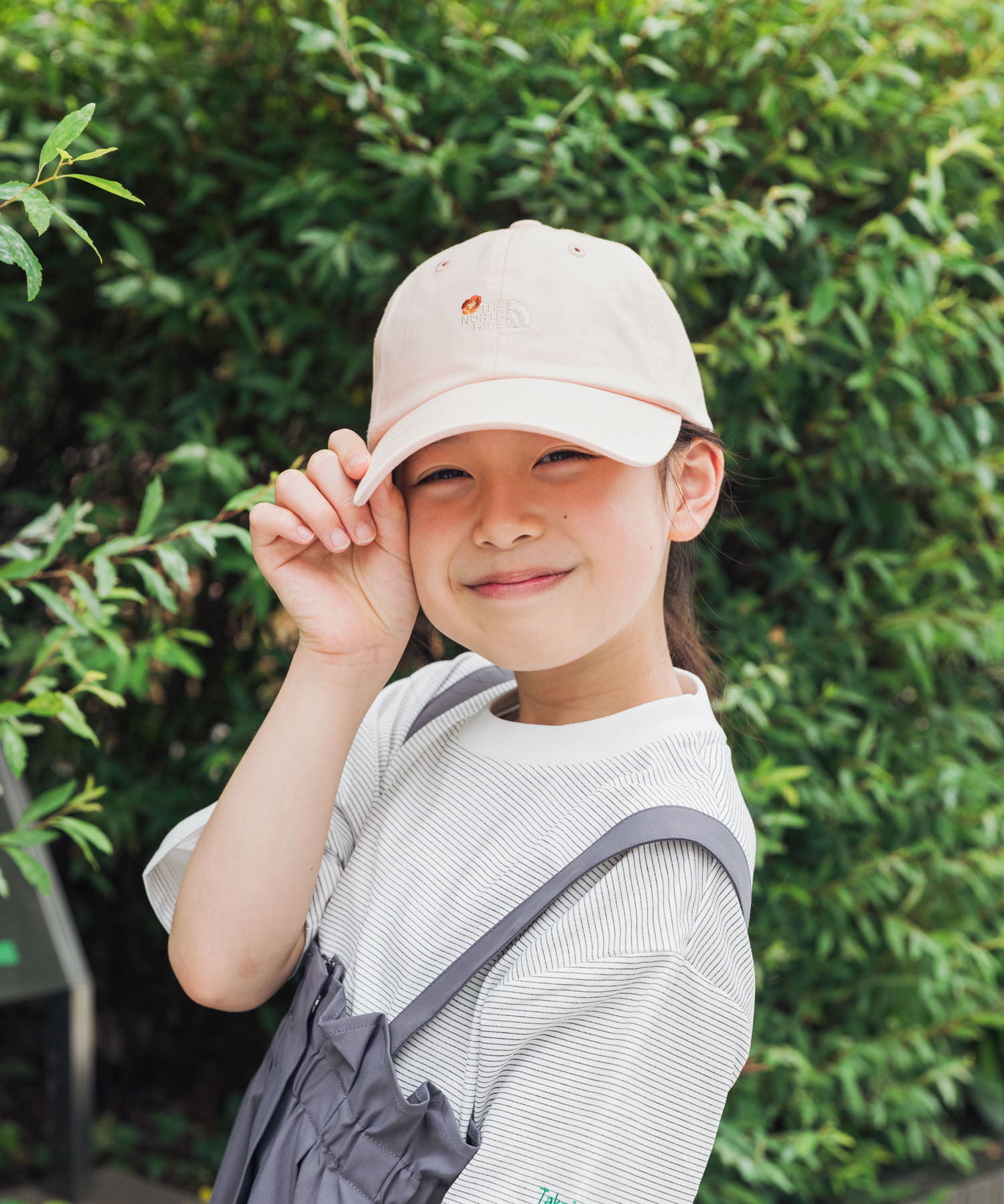 THE NORTH FACE　KIDS SMALL LOGO CAP(KIDS)