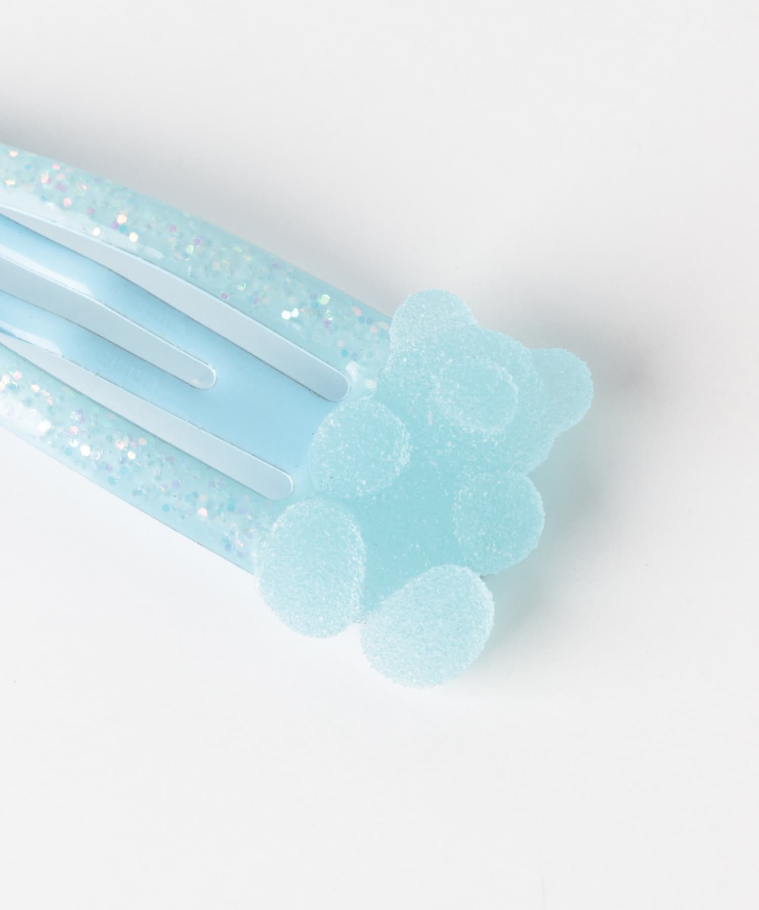 MILK x SODA　SUGA BEAR HAIR CLIP(KIDS) BLUE One