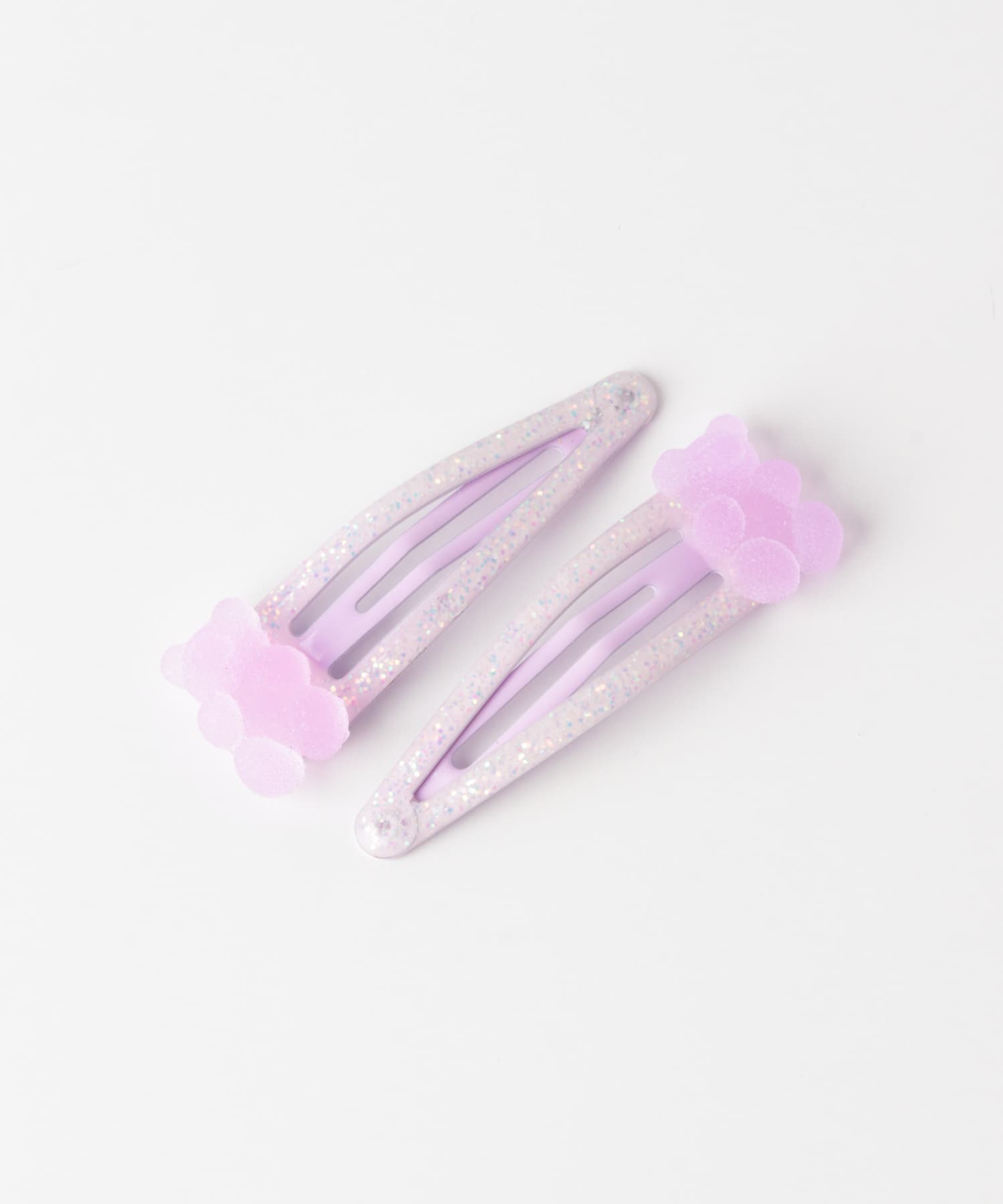MILK x SODA　SUGA BEAR HAIR CLIP(KIDS) PURPLE One