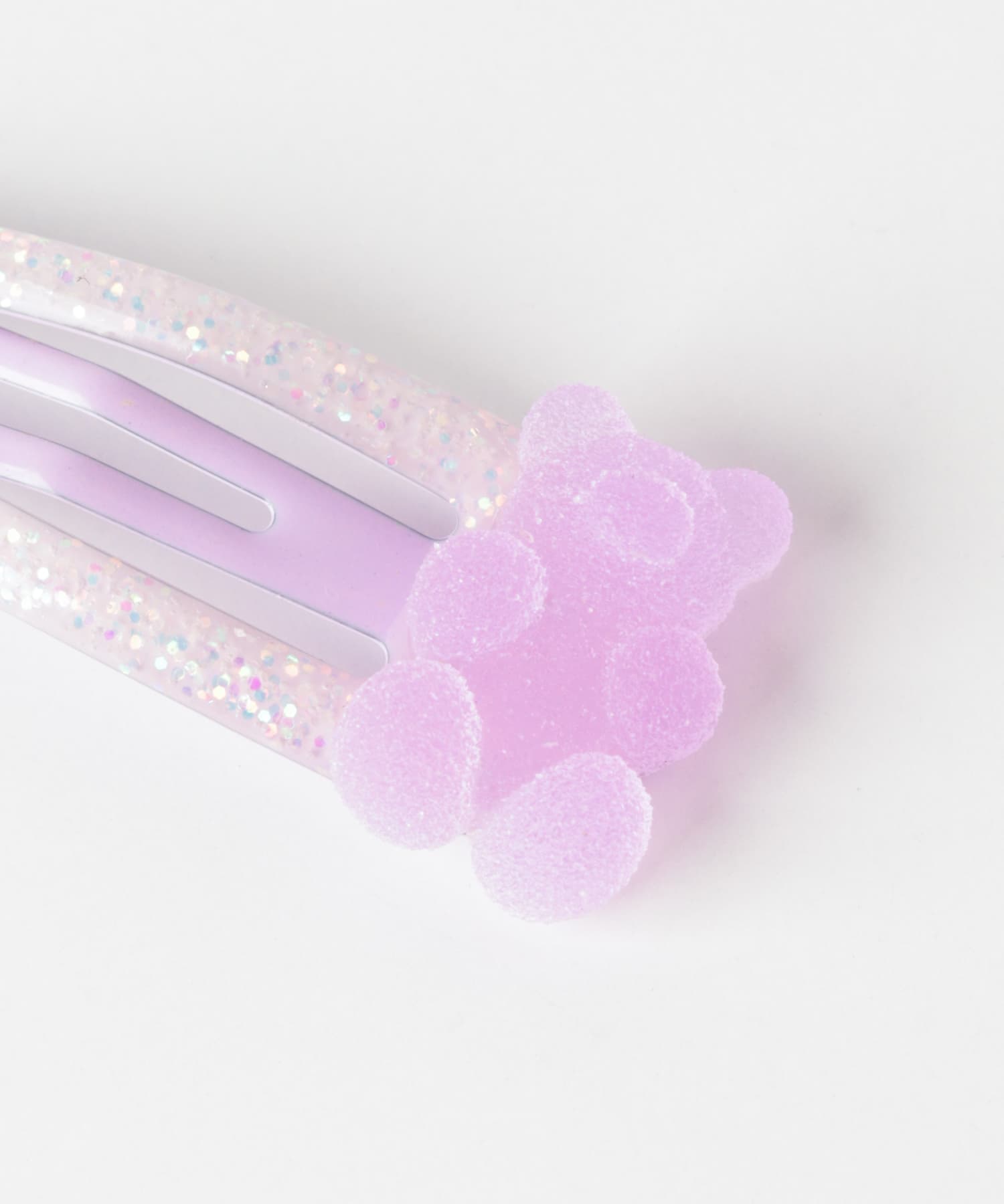 MILK x SODA　SUGA BEAR HAIR CLIP(KIDS) PURPLE One