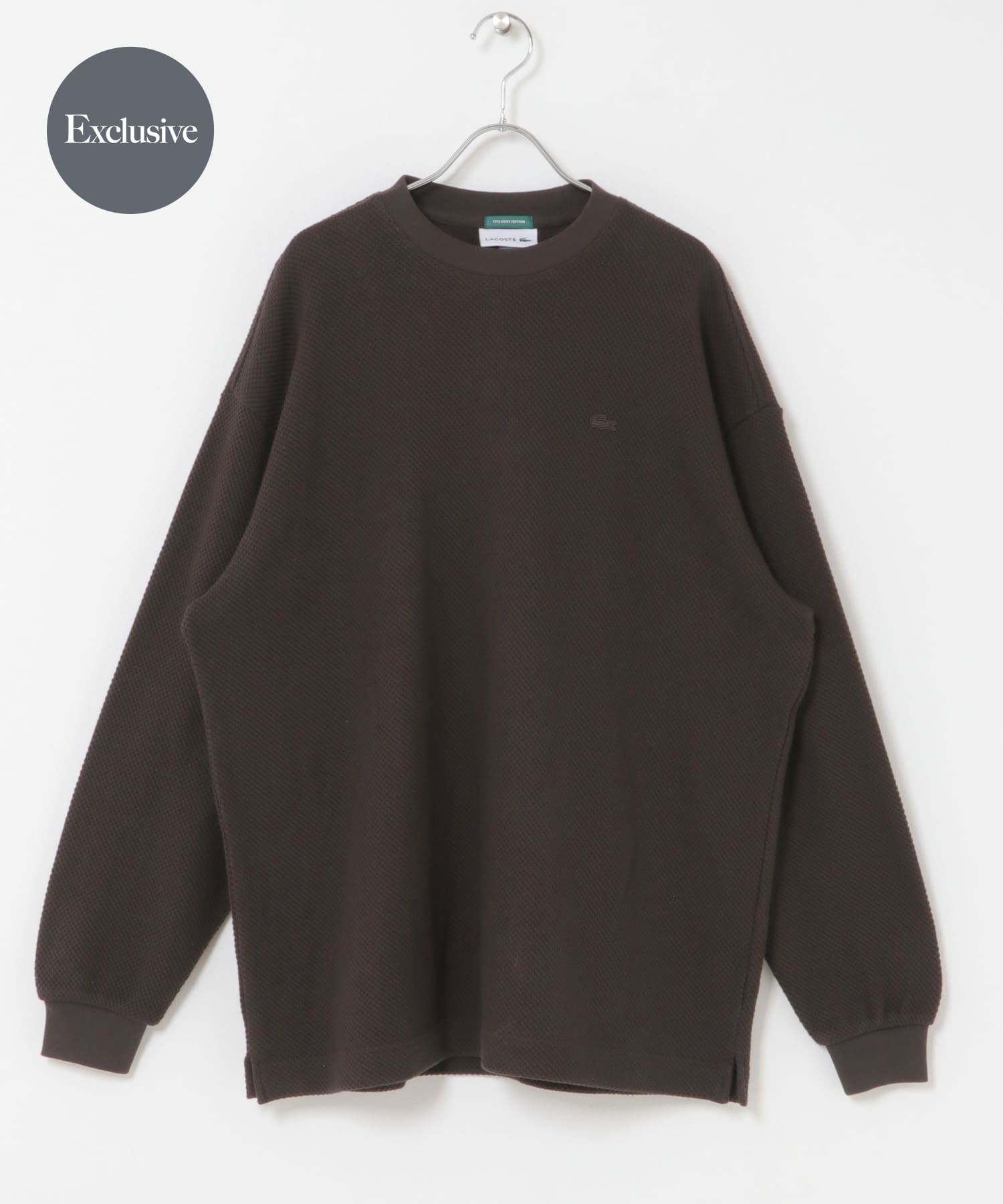 『別注』LACOSTE×DOORS　HEAVY PIQUE LONG-SLEEVE