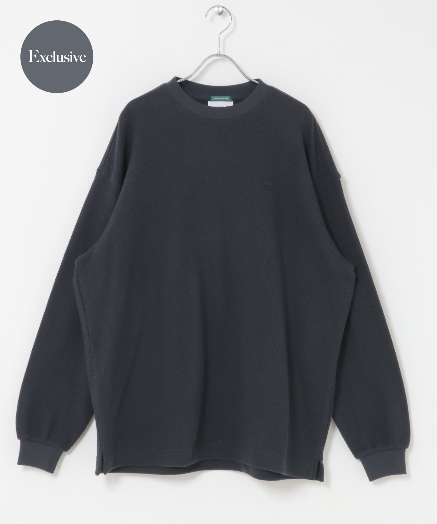 『別注』LACOSTE×DOORS　HEAVY PIQUE LONG-SLEEVE