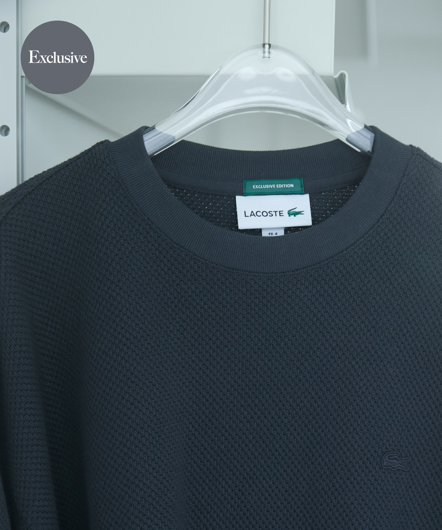 『別注』LACOSTE×DOORS　HEAVY PIQUE LONG-SLEEVE