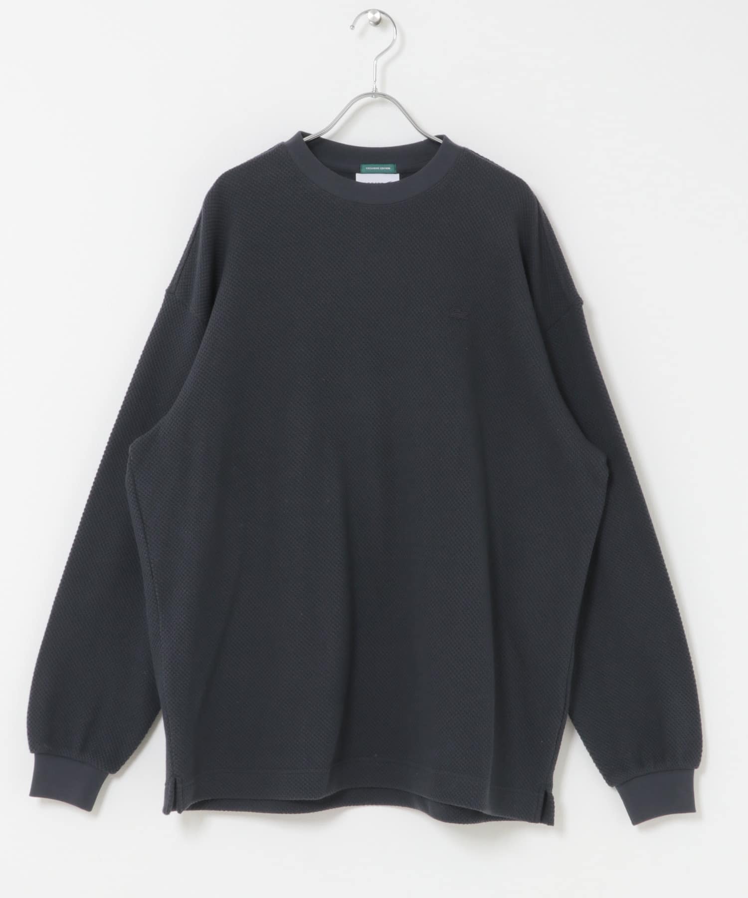 『別注』LACOSTE×DOORS　HEAVY PIQUE LONG-SLEEVE GRAPHITE 3