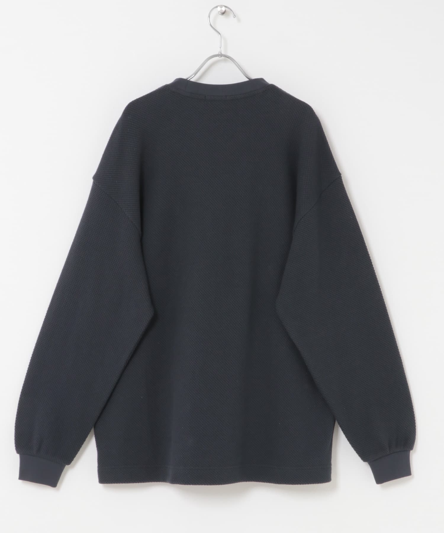 『別注』LACOSTE×DOORS　HEAVY PIQUE LONG-SLEEVE GRAPHITE 3
