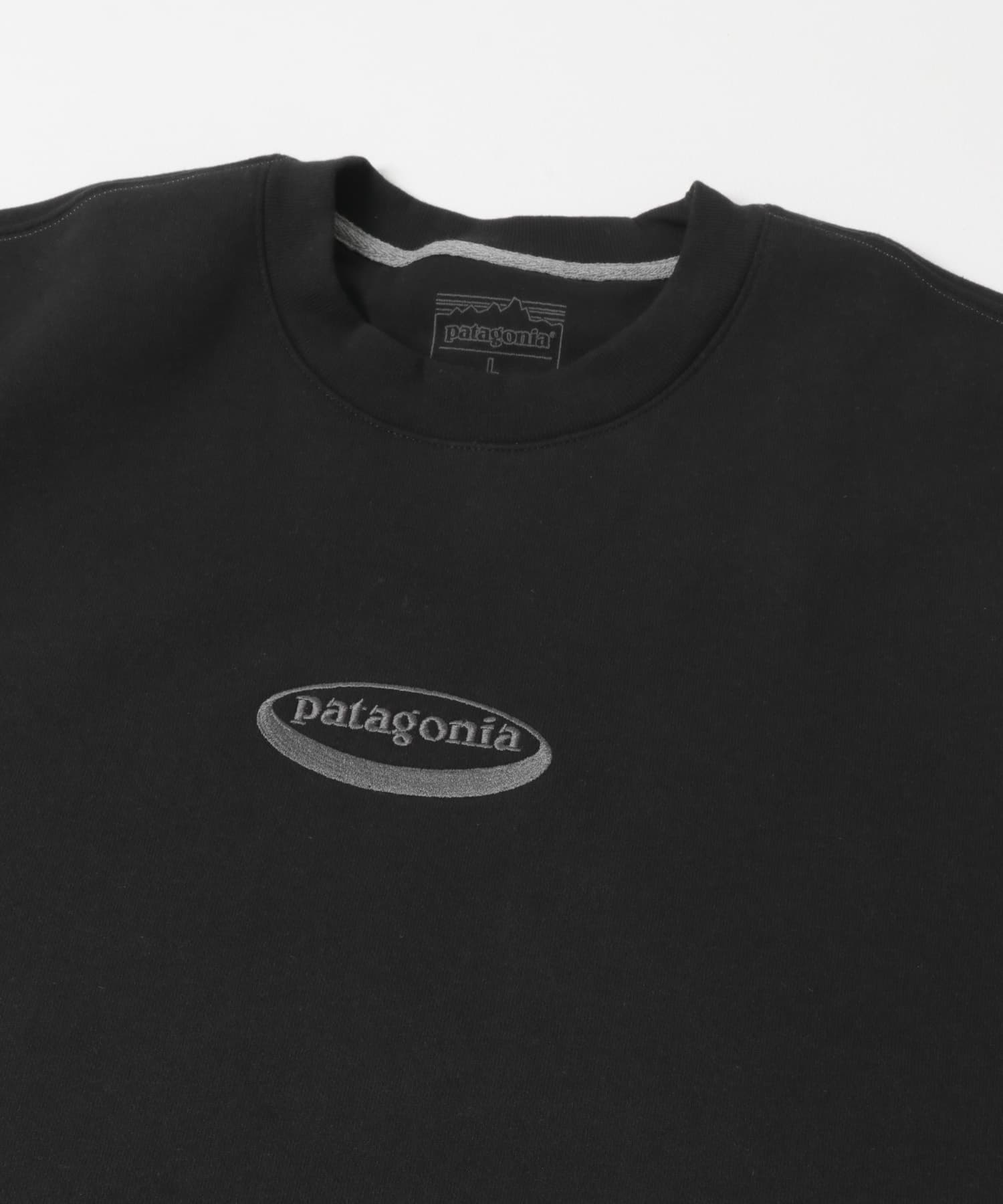 patagonia　OVAL LOGO UPRISAL SWEAT BLK S