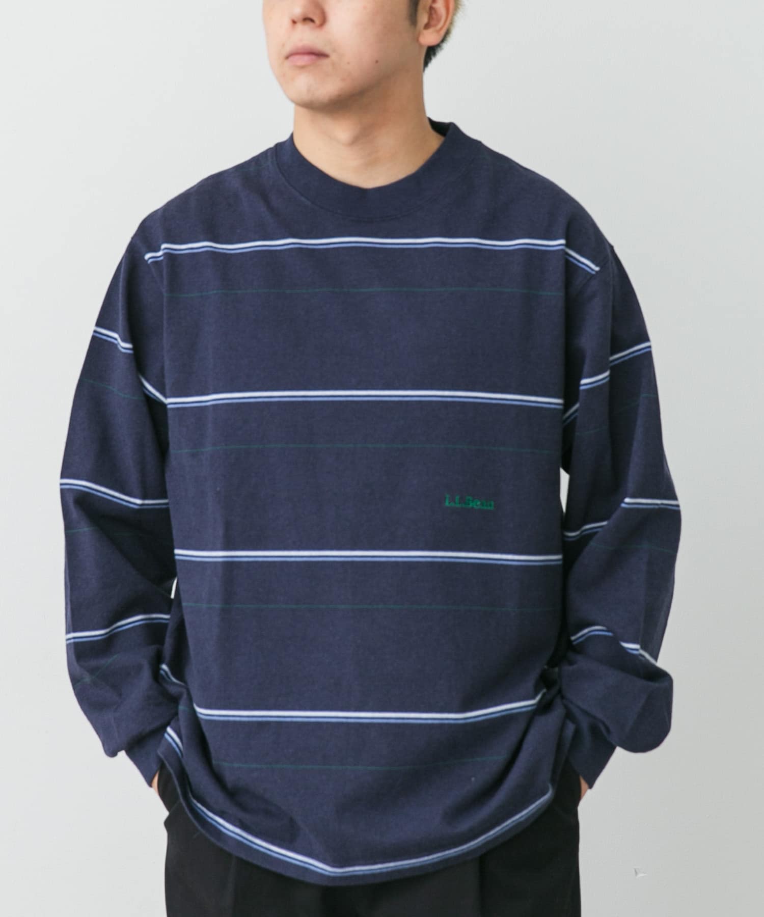 L.L.Bean JAPAN EDITION　UNION LONG SLEEVE STRIPE T-SHIRTS