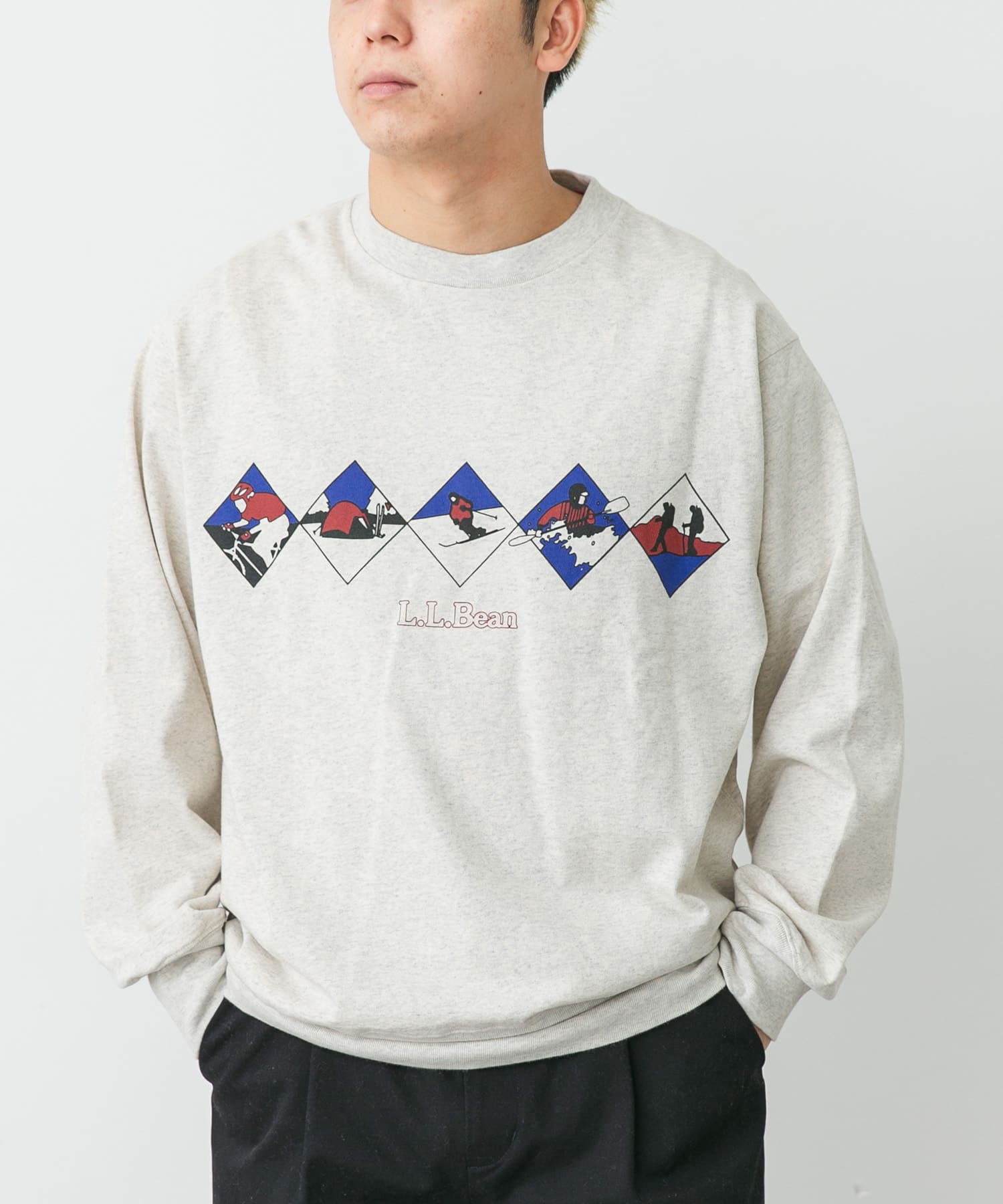 L.L.Bean JAPAN EDITION　UNION ADVENTURE LONG-SLEEVE CREW
