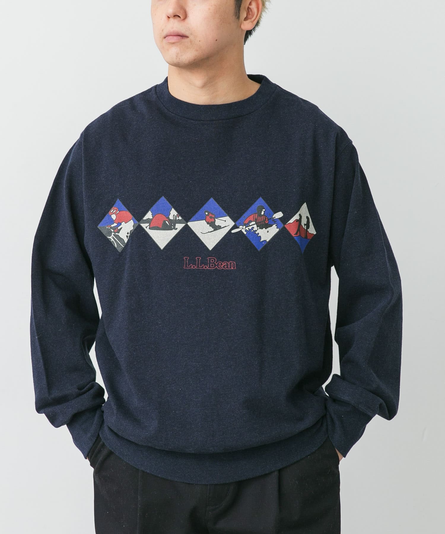 L.L.Bean JAPAN EDITION　UNION ADVENTURE LONG-SLEEVE CREW