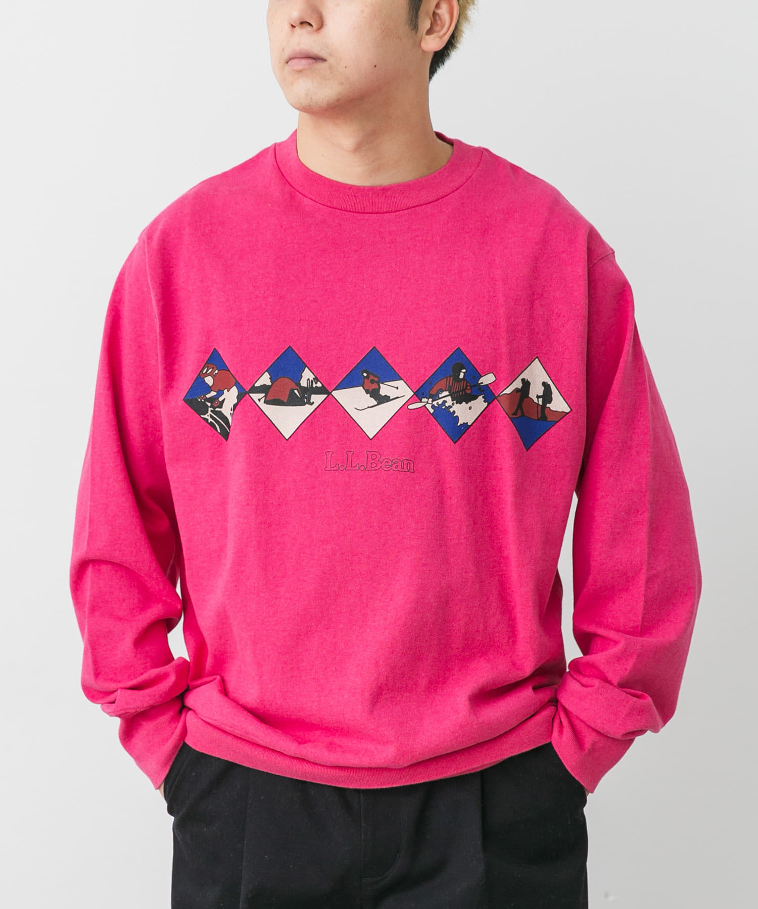 L.L.Bean JAPAN EDITION　UNION ADVENTURE LONG-SLEEVE CREW