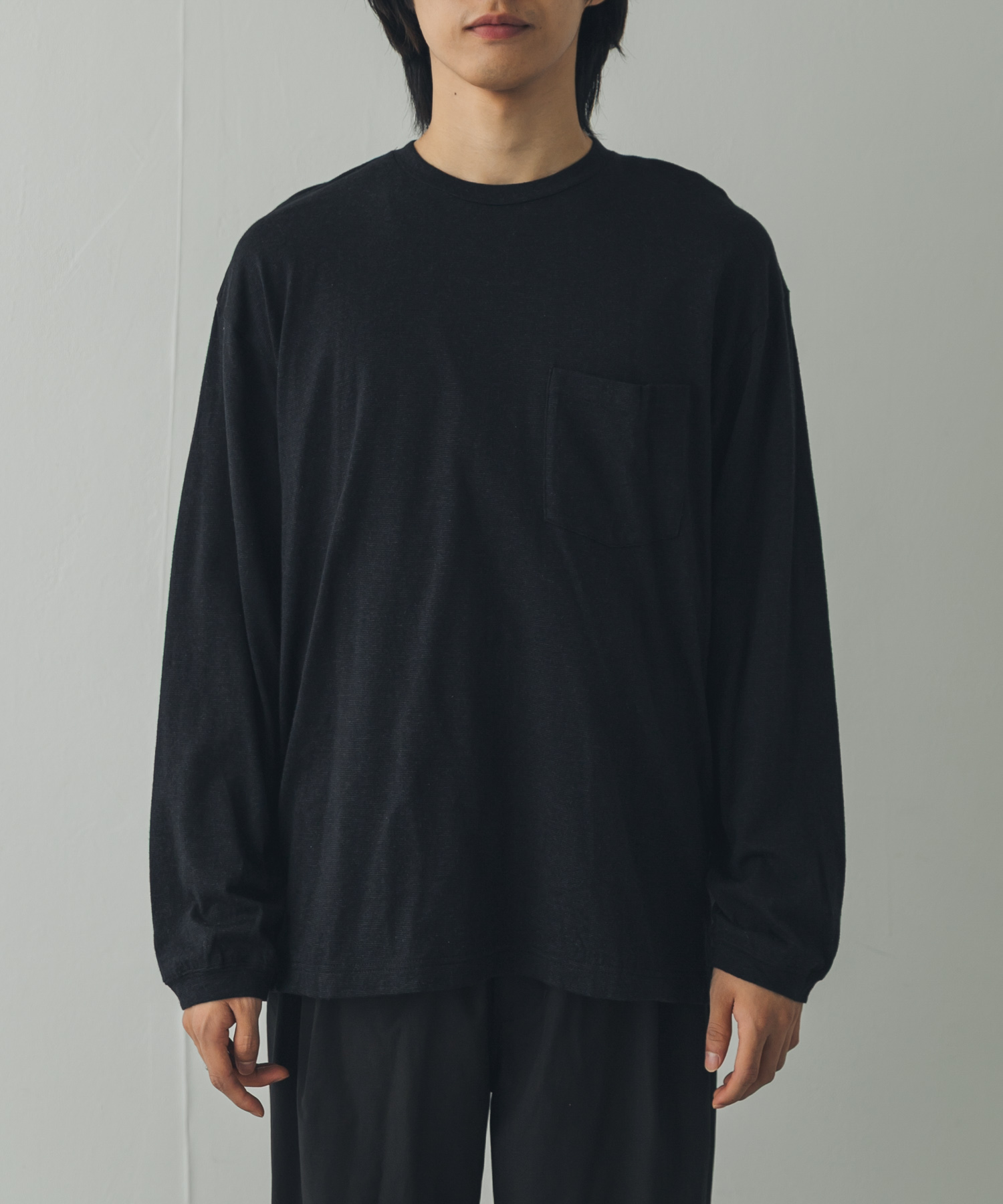 STILL BY HAND　LOOSE POCKET LONG SLEEVE