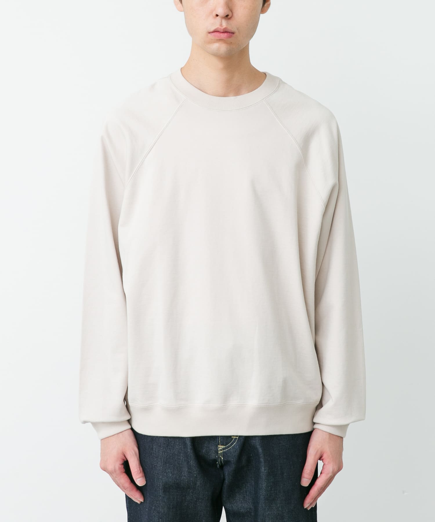 STILL BY HAND　PIMA COTTON SWEAT SHIRTS