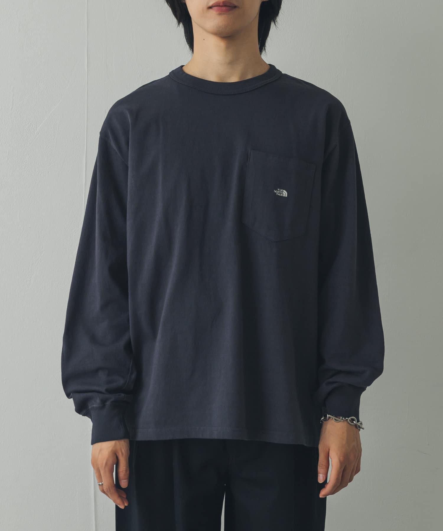 THE NORTH FACE PURPLE LABEL 8OZ FIELD LONG-SLEEVE POCKET T-SHIRTS