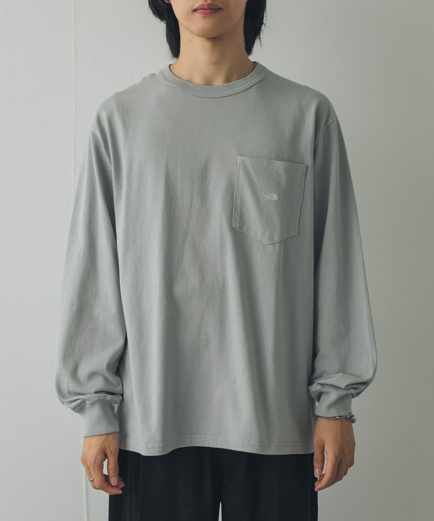 THE NORTH FACE PURPLE LABEL 8OZ FIELD LONG-SLEEVE POCKET T-SHIRTS