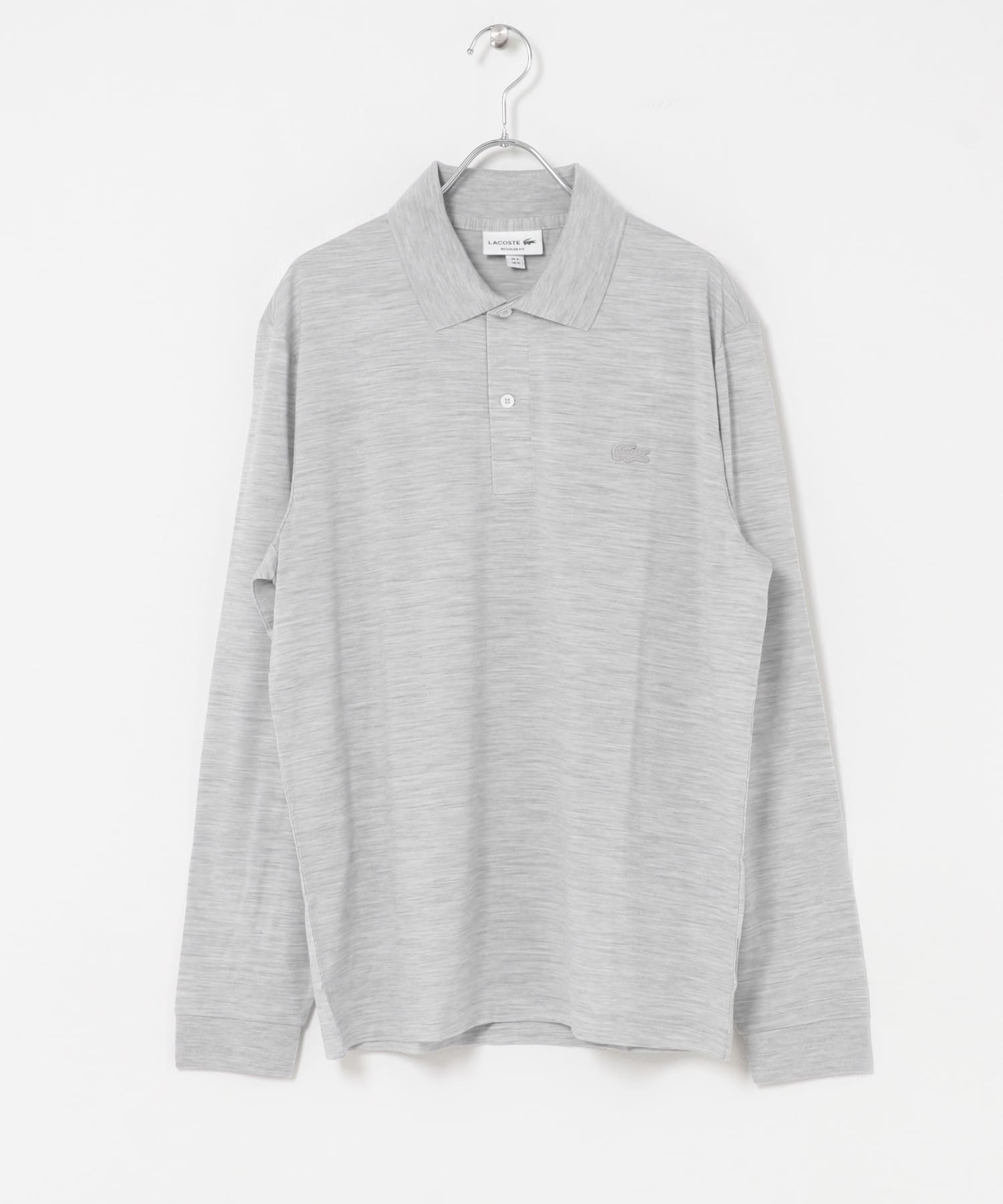 LACOSTE　ウールジャージ ロングスリーブ ポロシャツ