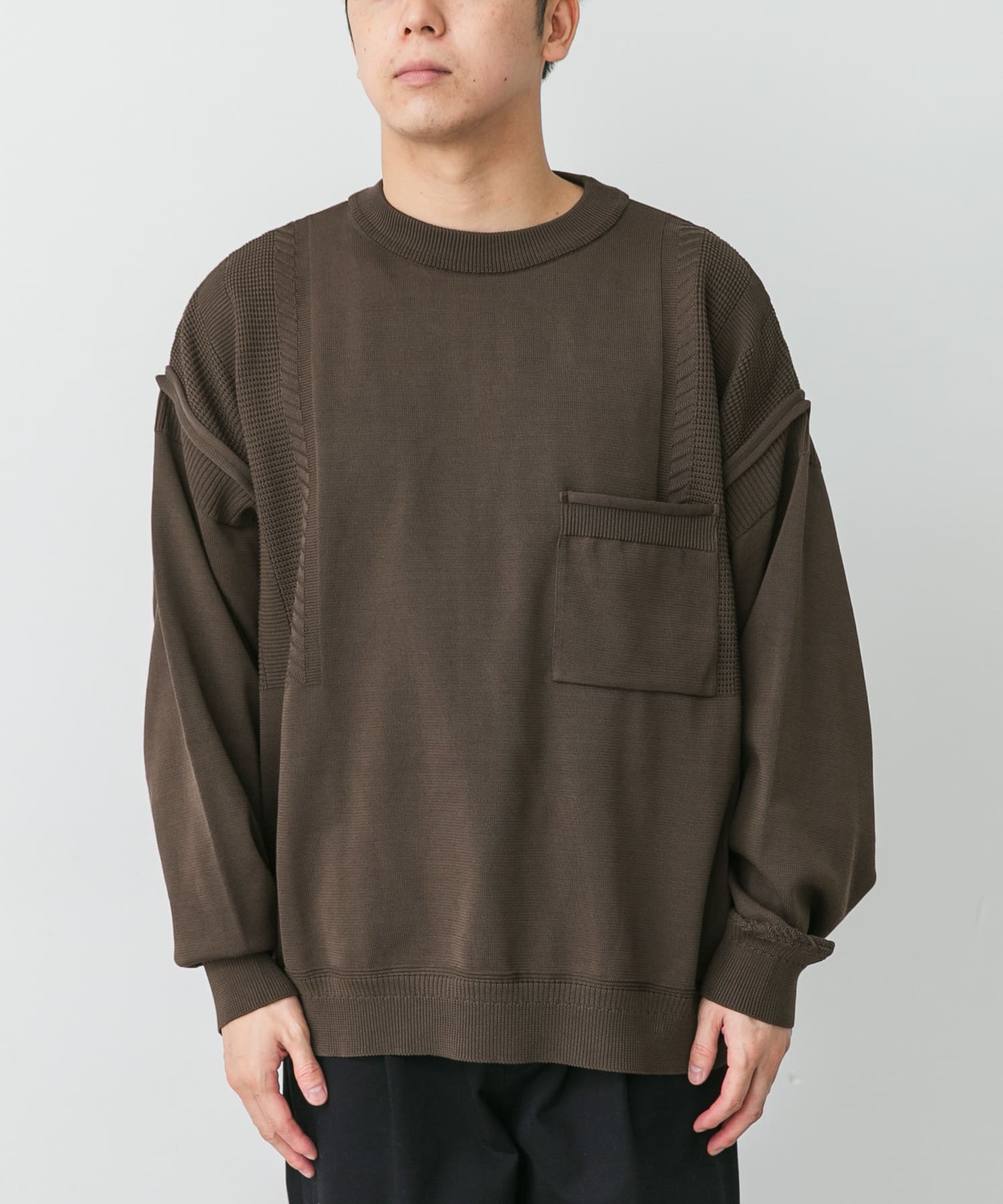 YASHIKI AKIYO KNIT(1 BLACK): トップス｜URBAN RESEARCH公式