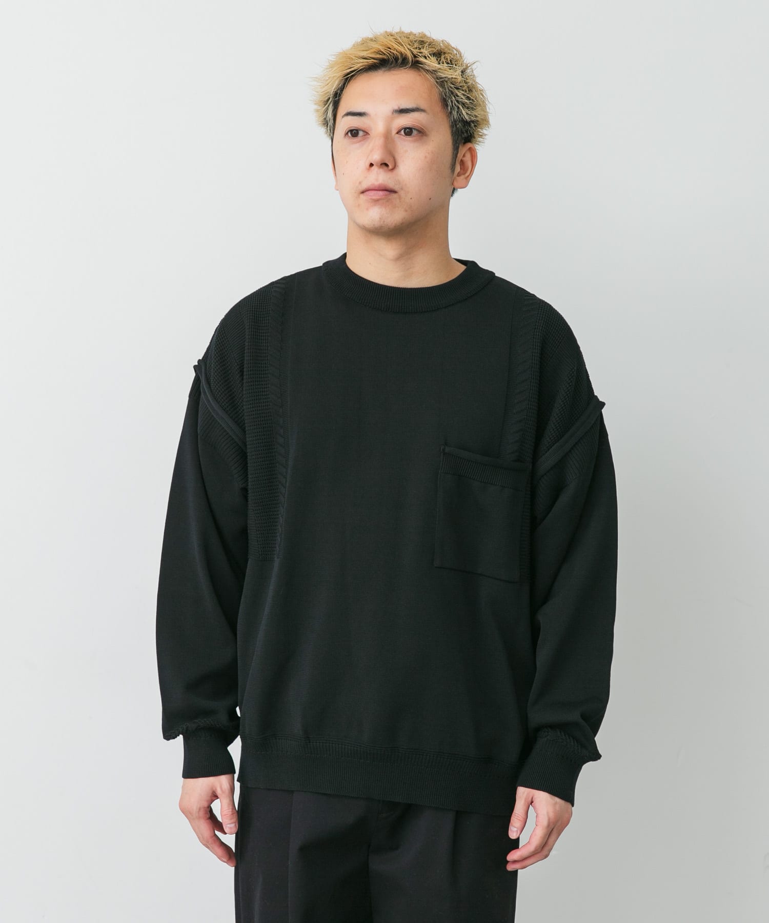 YASHIKI AKIYO KNIT(1 BLACK): トップス｜URBAN RESEARCH公式