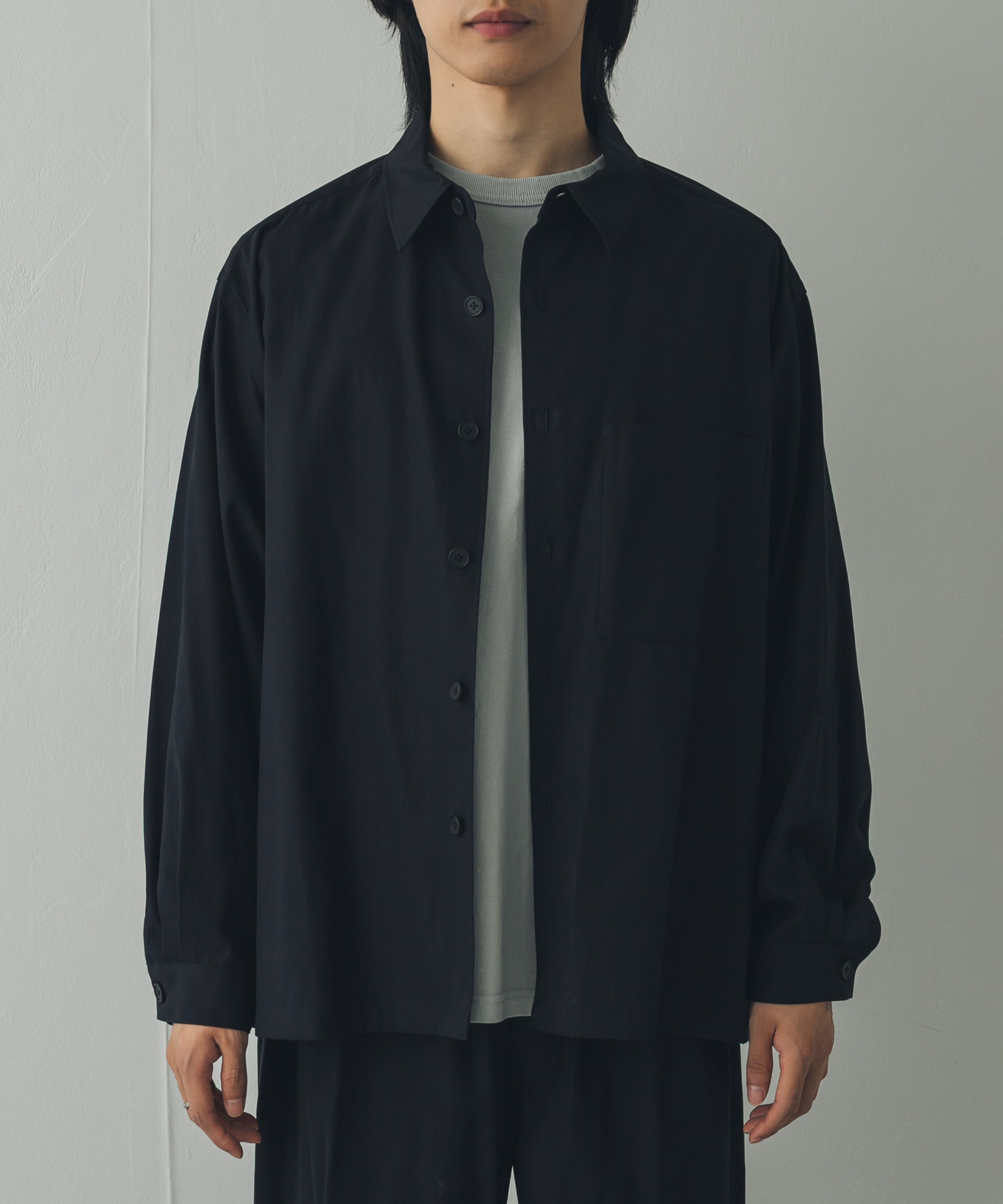 STILL BY HAND　COTTON TWILL SHIRTS JACKET