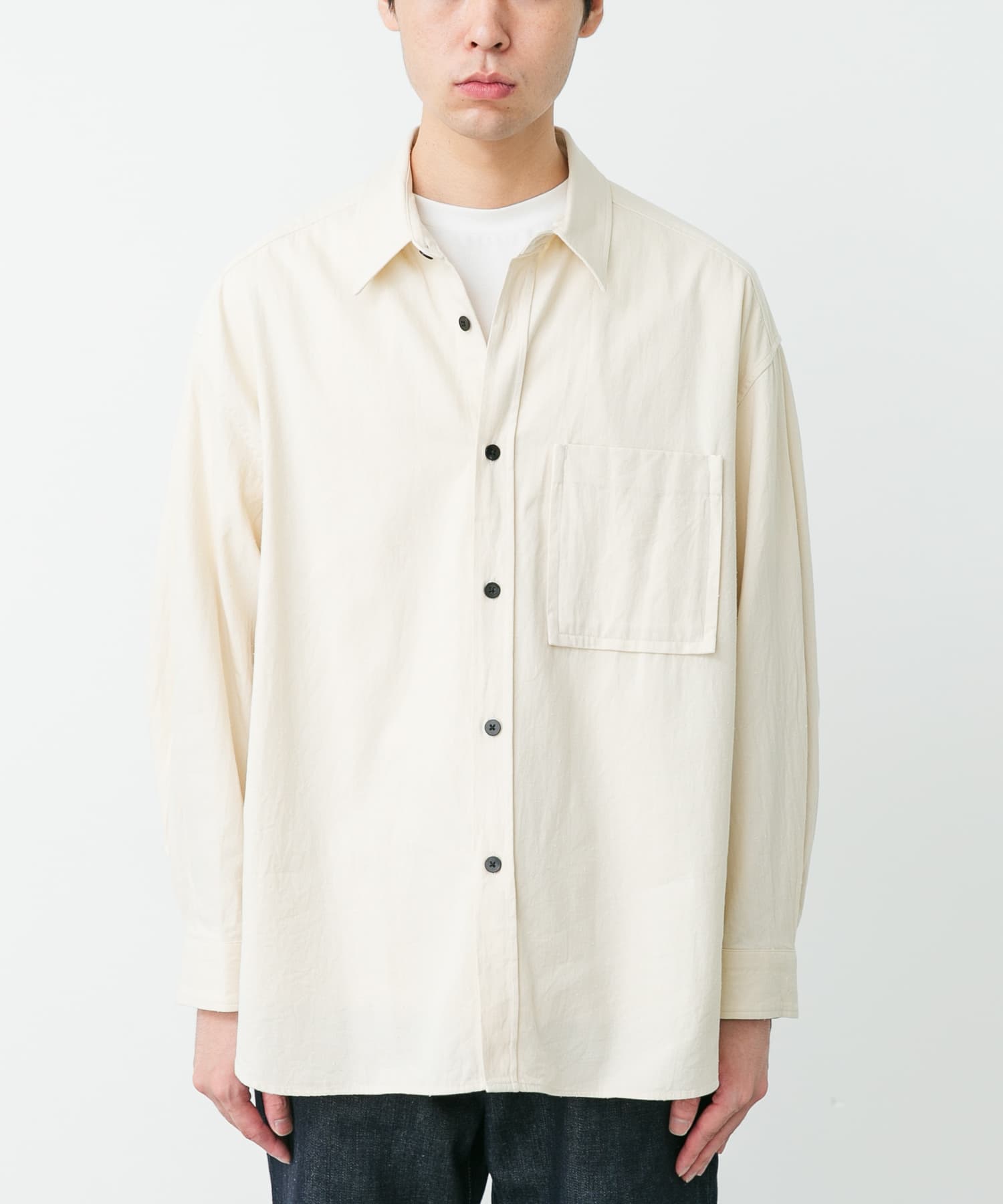 STILL BY HAND　SILK NEP OVER SHIRTS