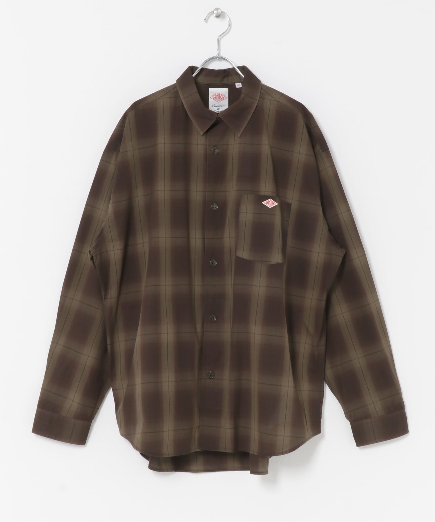 DANTON　WORK SHIRTS BRW/CML 38