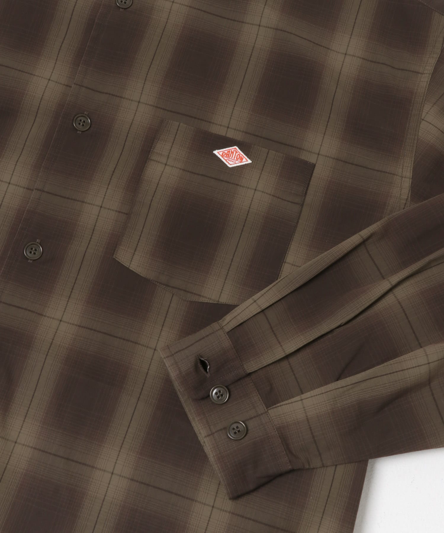 DANTON　WORK SHIRTS BRW/CML 38