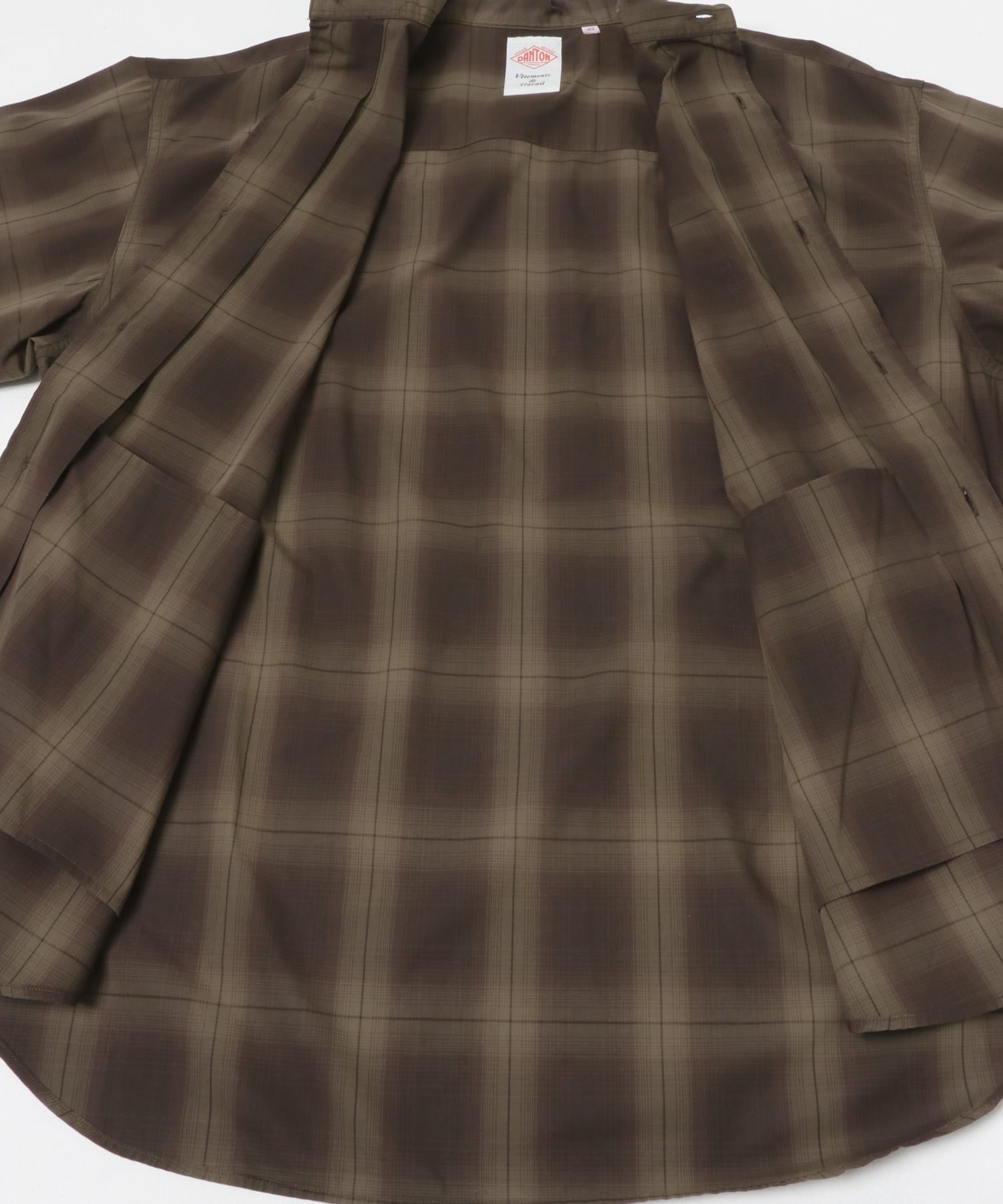 DANTON　WORK SHIRTS BRW/CML 38