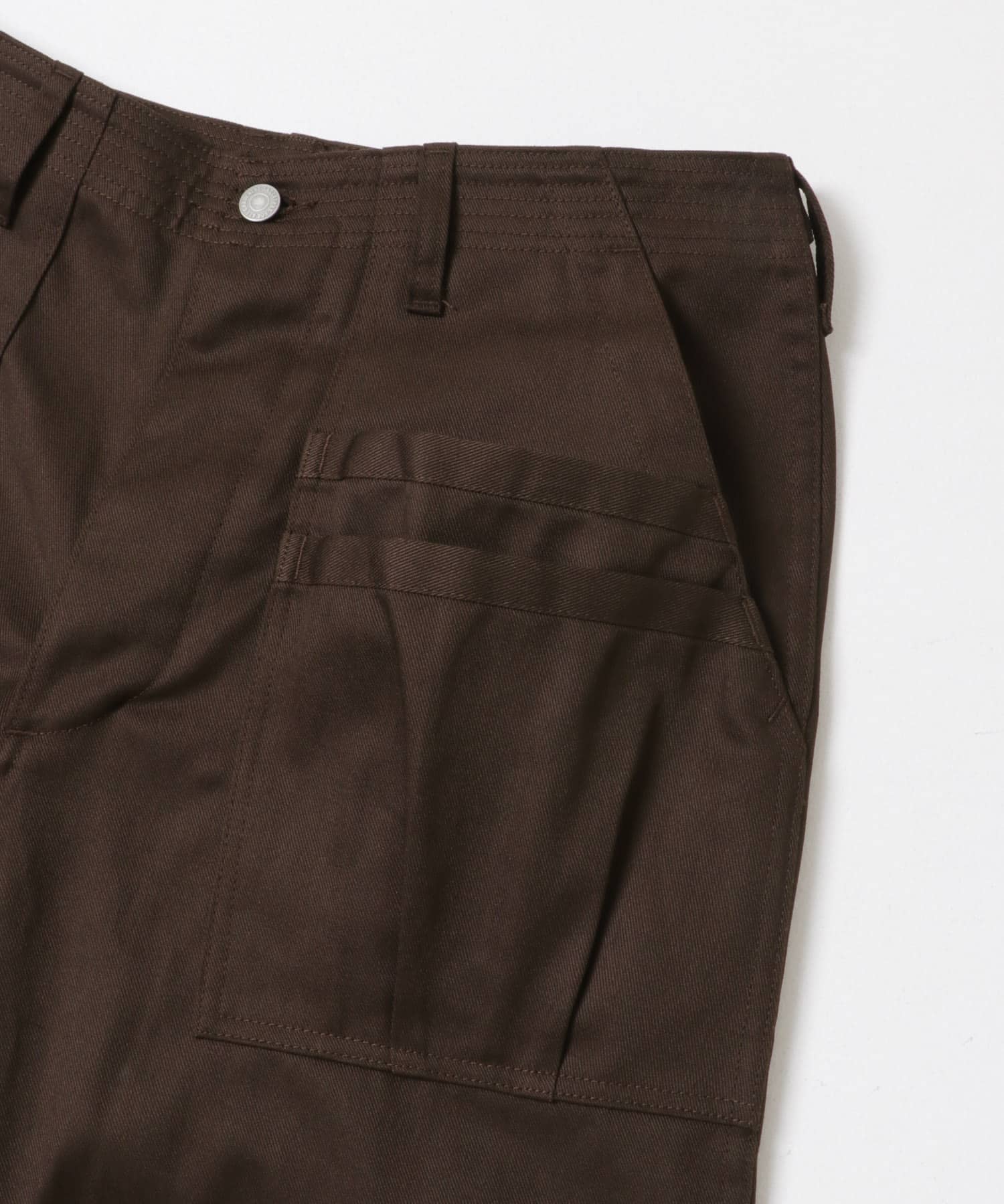 SASSAFRAS　OVERGROWN FATIGUE PANTS BROWN S