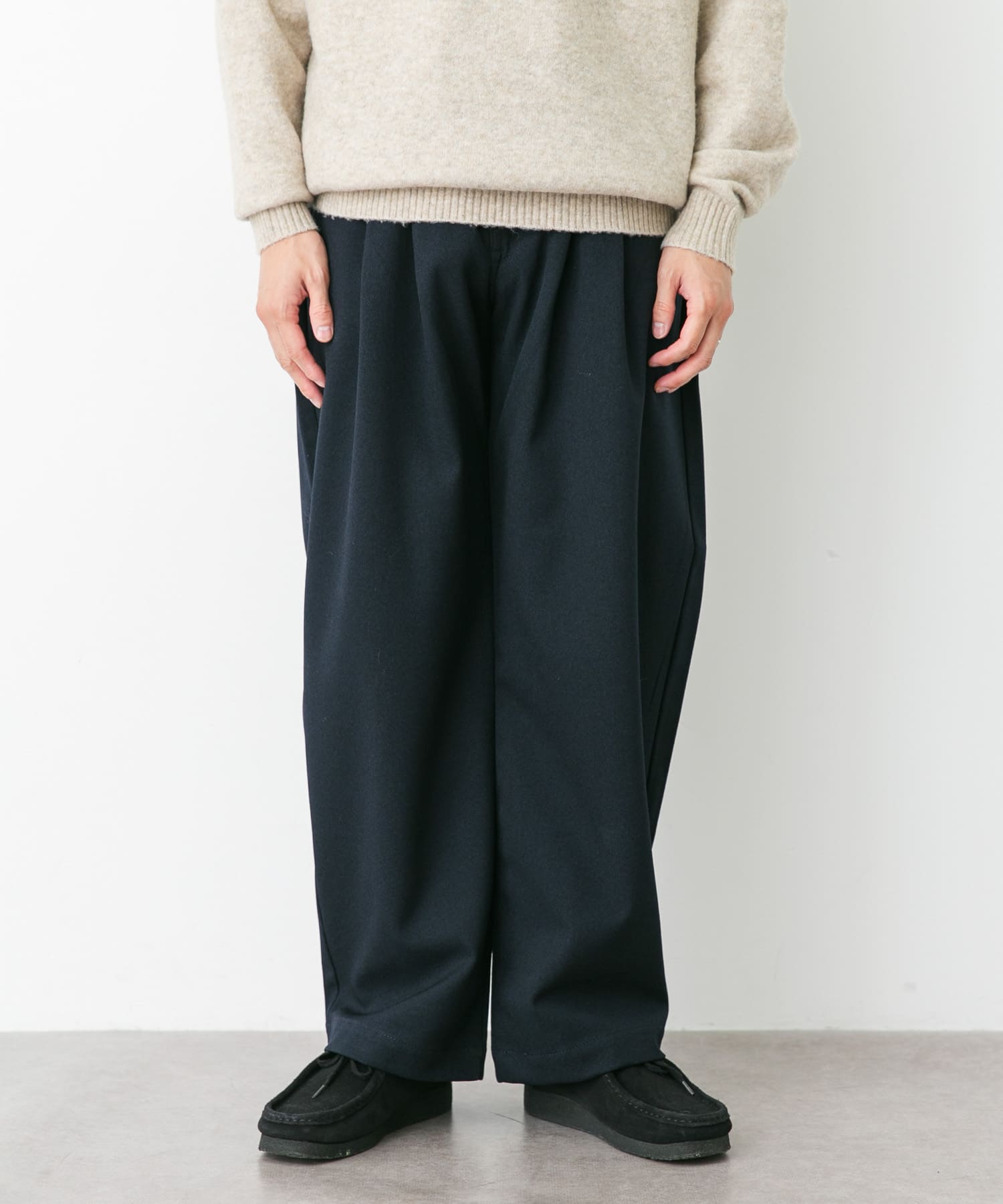 DANTON　TUCK PANTS