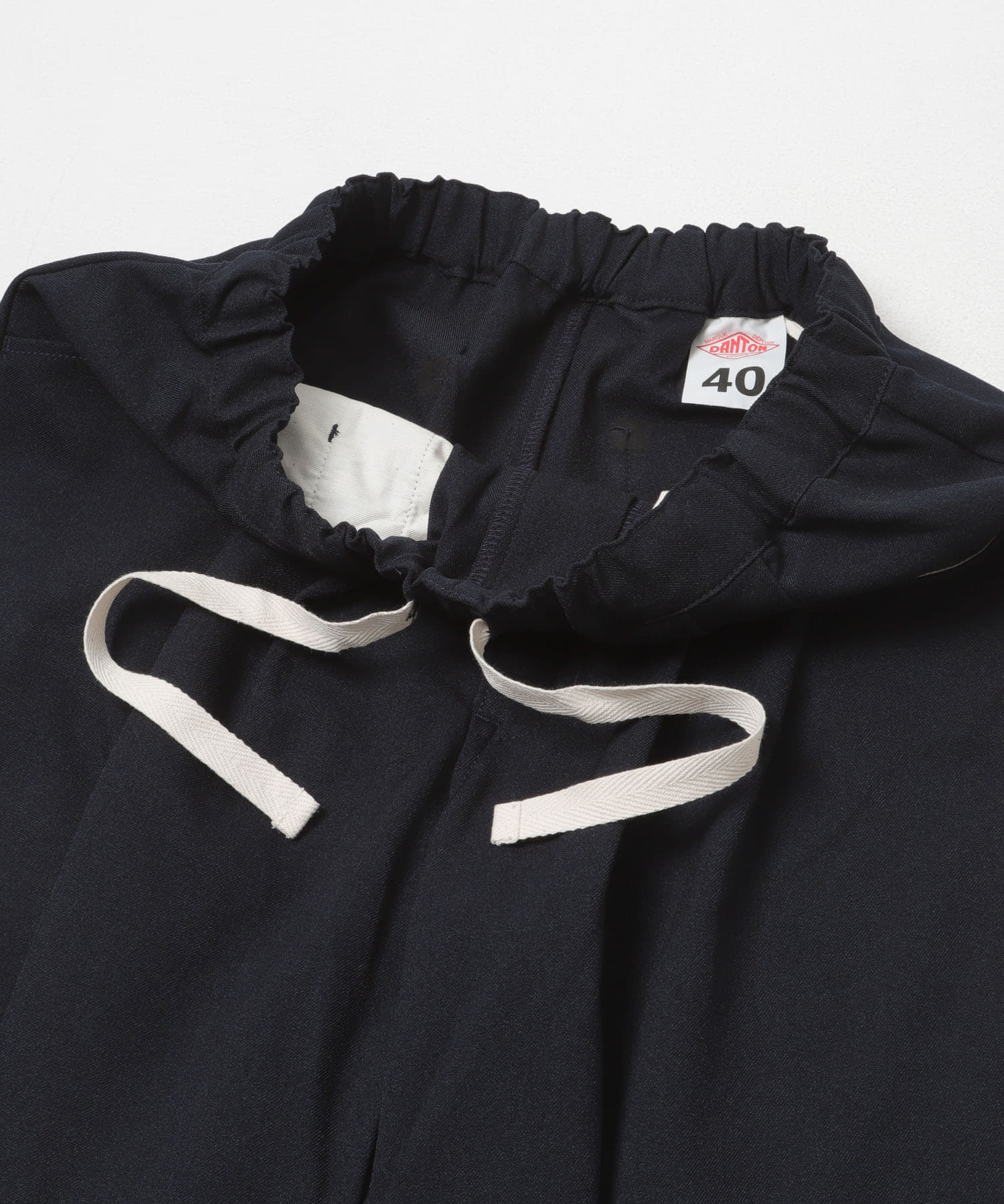 DANTON　TUCK PANTS DK.NAVY 38