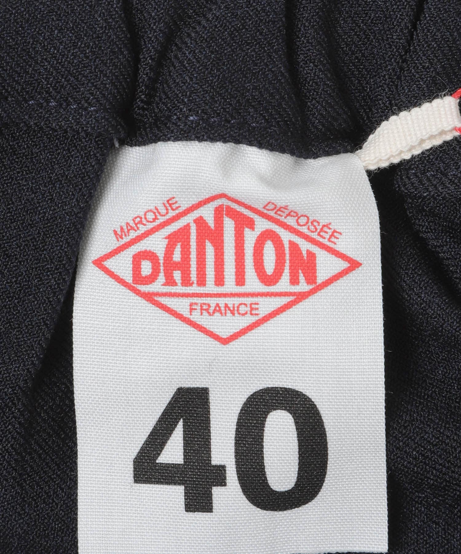DANTON　TUCK PANTS DK.NAVY 38